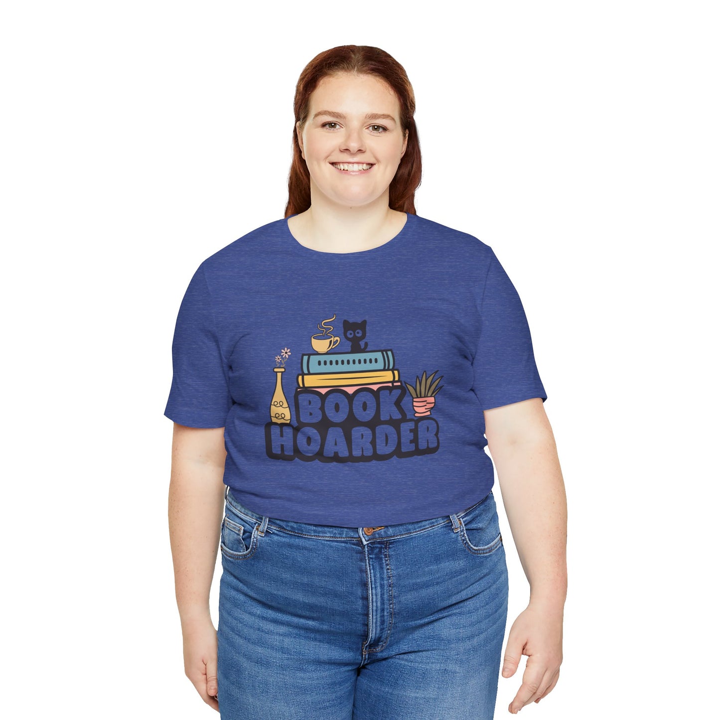 Book Hoarder Unisex Short Sleeve Tee - Sizes S - 3X