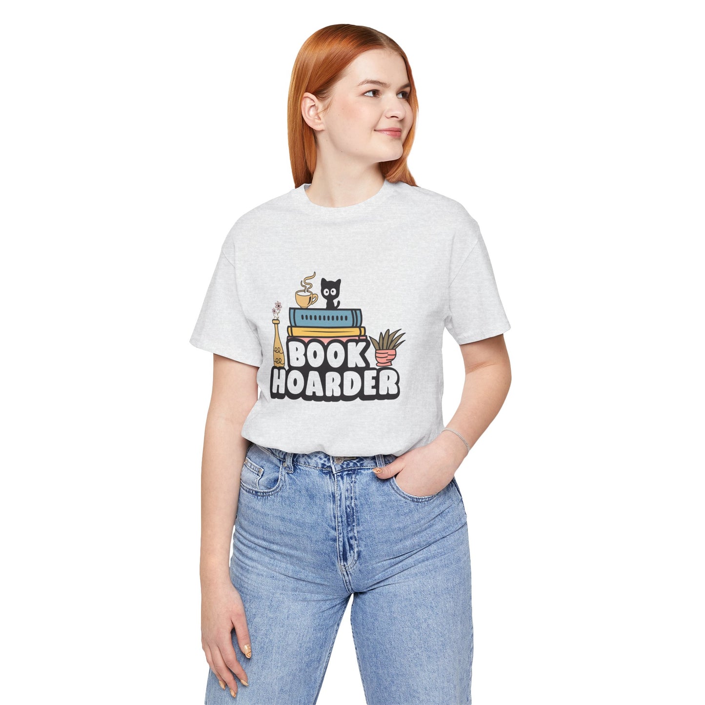 Book Hoarder Unisex Short Sleeve Tee - Sizes S - 3X