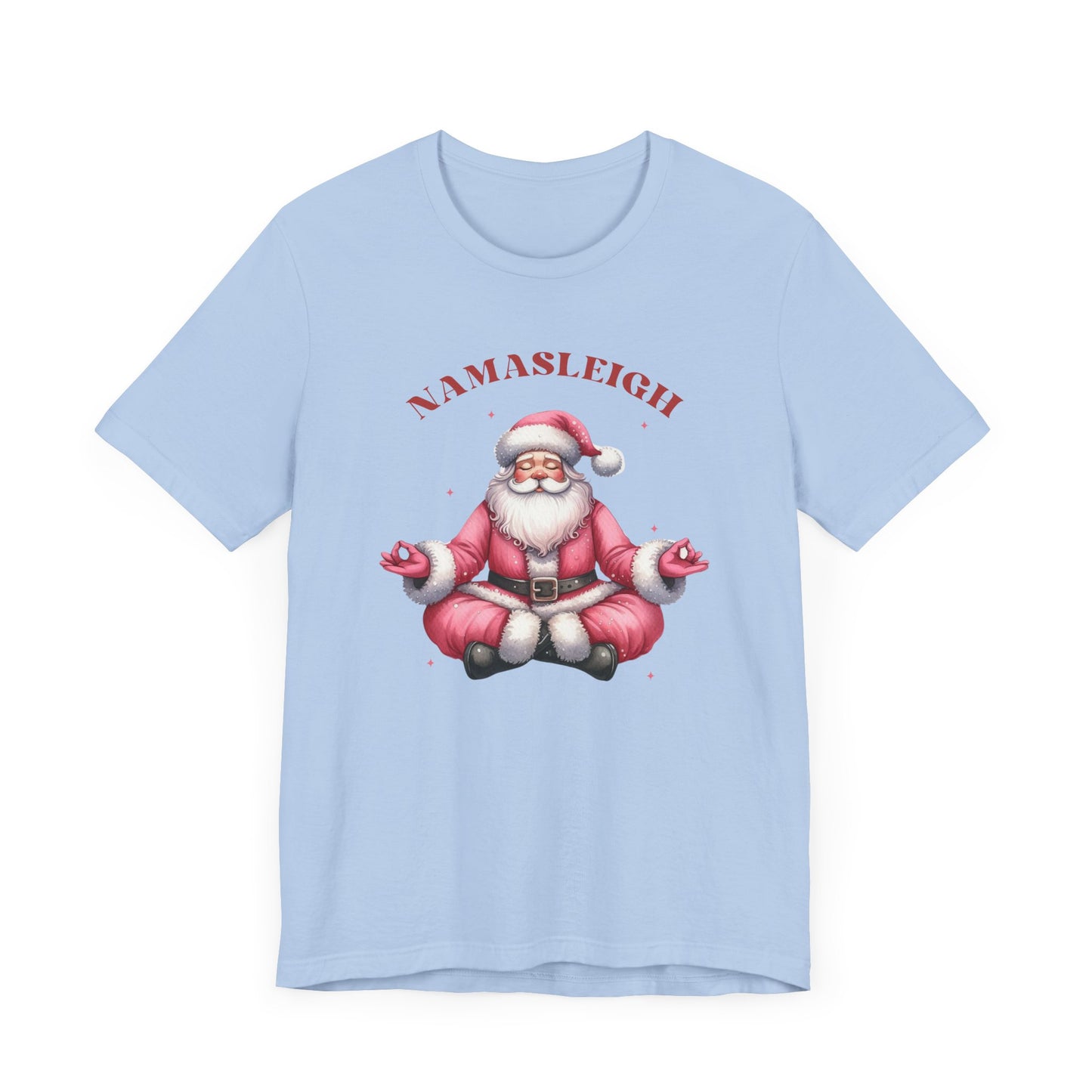 Namasleigh Santa  Unisex Jersey Short Sleeve Tee - size S - 3X