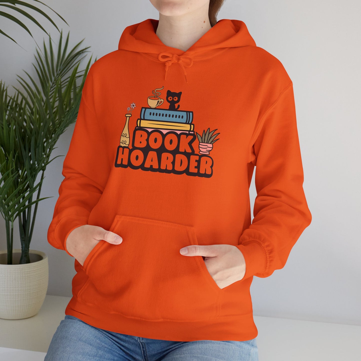 Book Hoarder Unisex Heavy Blend™ Hooded Sweatshirt - sizes S - 3X