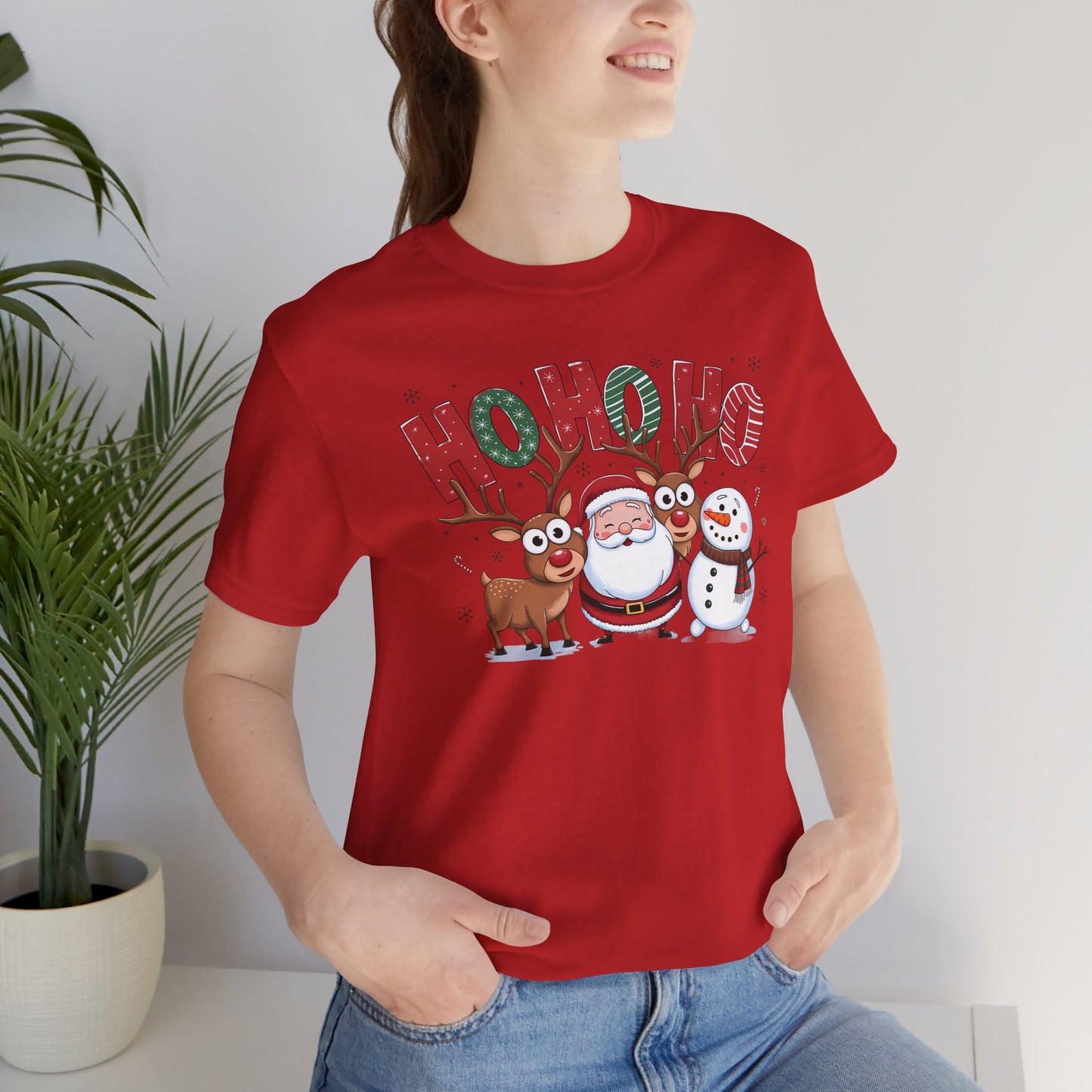 HOHOHO Unisex Jersey Short Sleeve Tee - sizes S - 3X