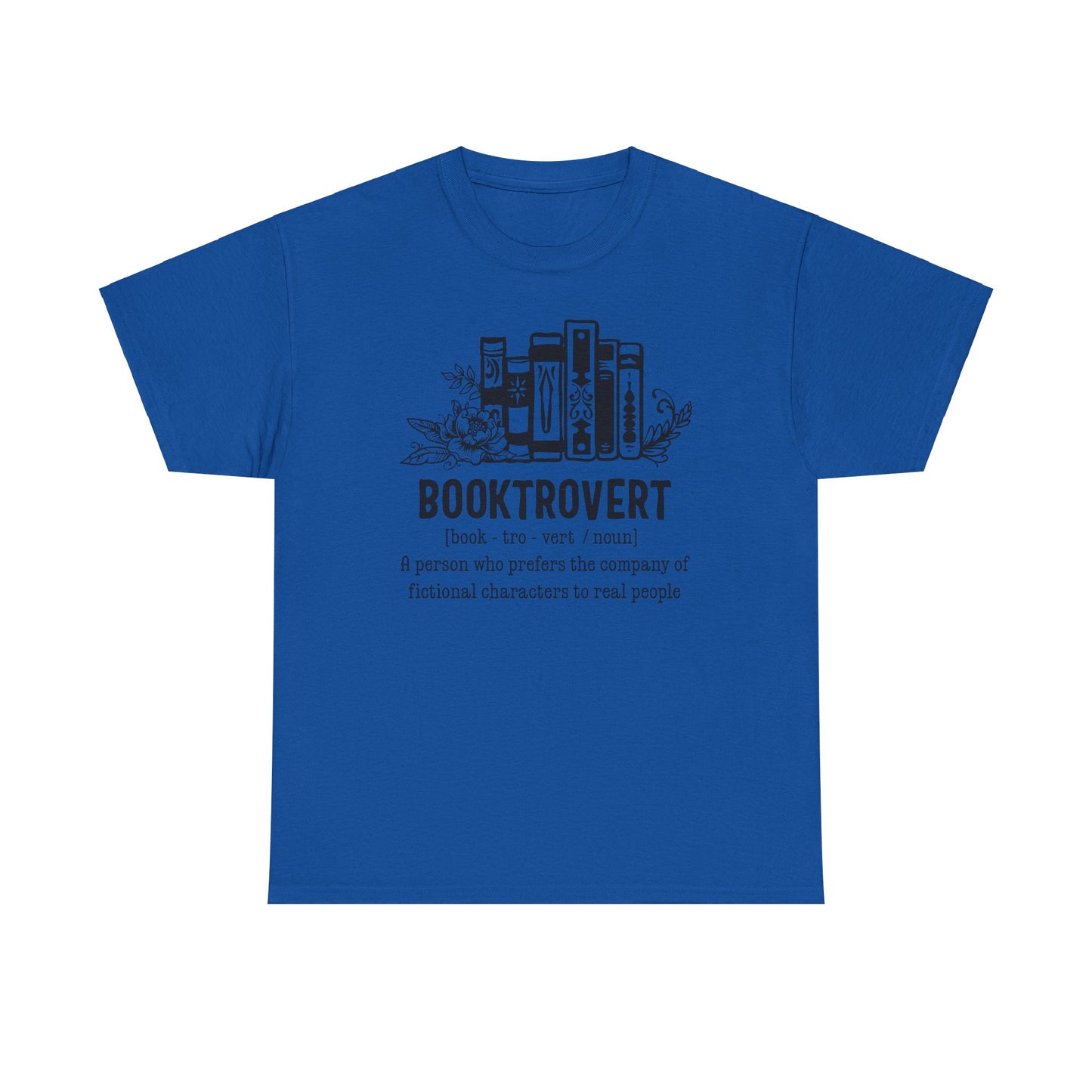 Booktrovert Definition Unisex Heavy Cotton Tee