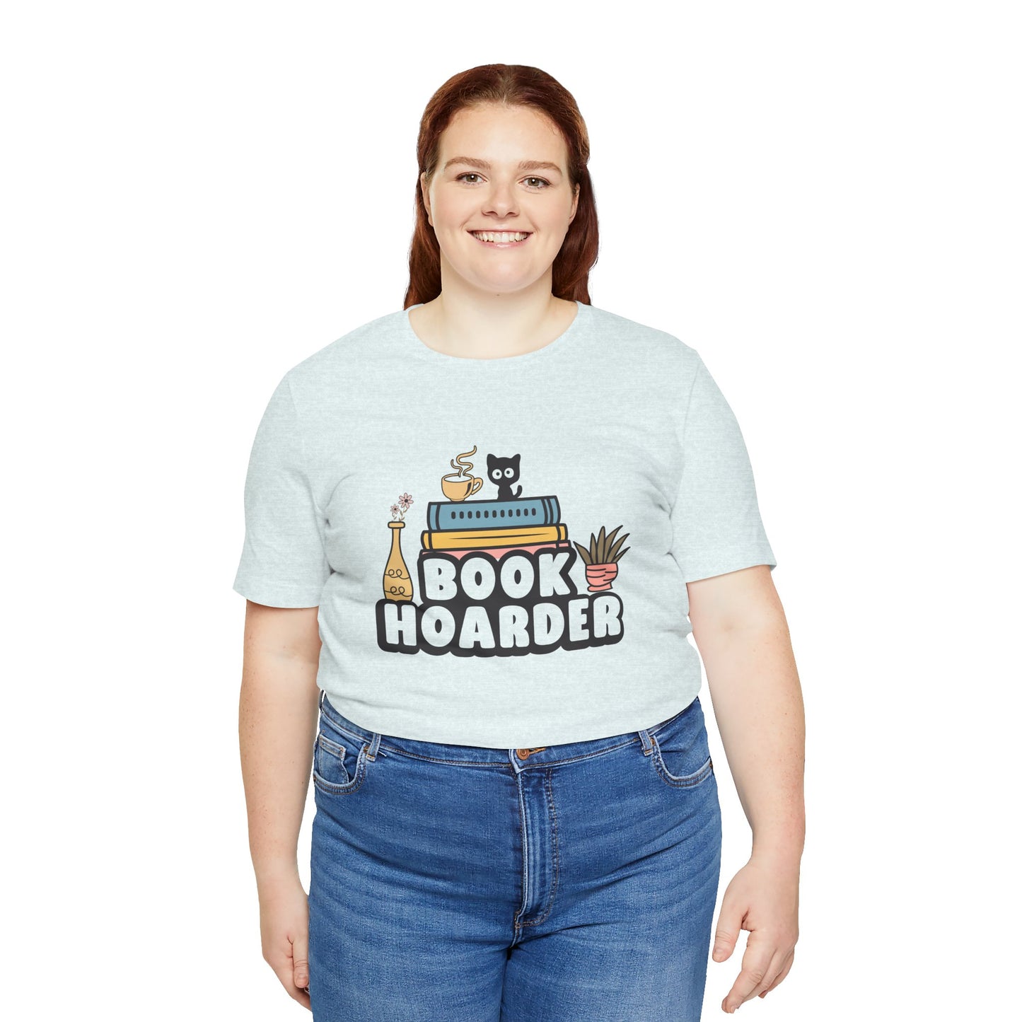 Book Hoarder Unisex Short Sleeve Tee - Sizes S - 3X