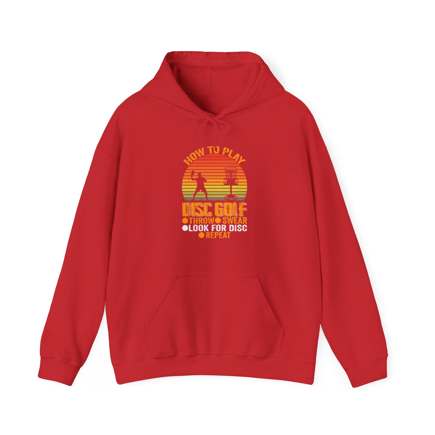 Disc Golfer Unisex Heavy Blend Hoodie - Size S - 5X