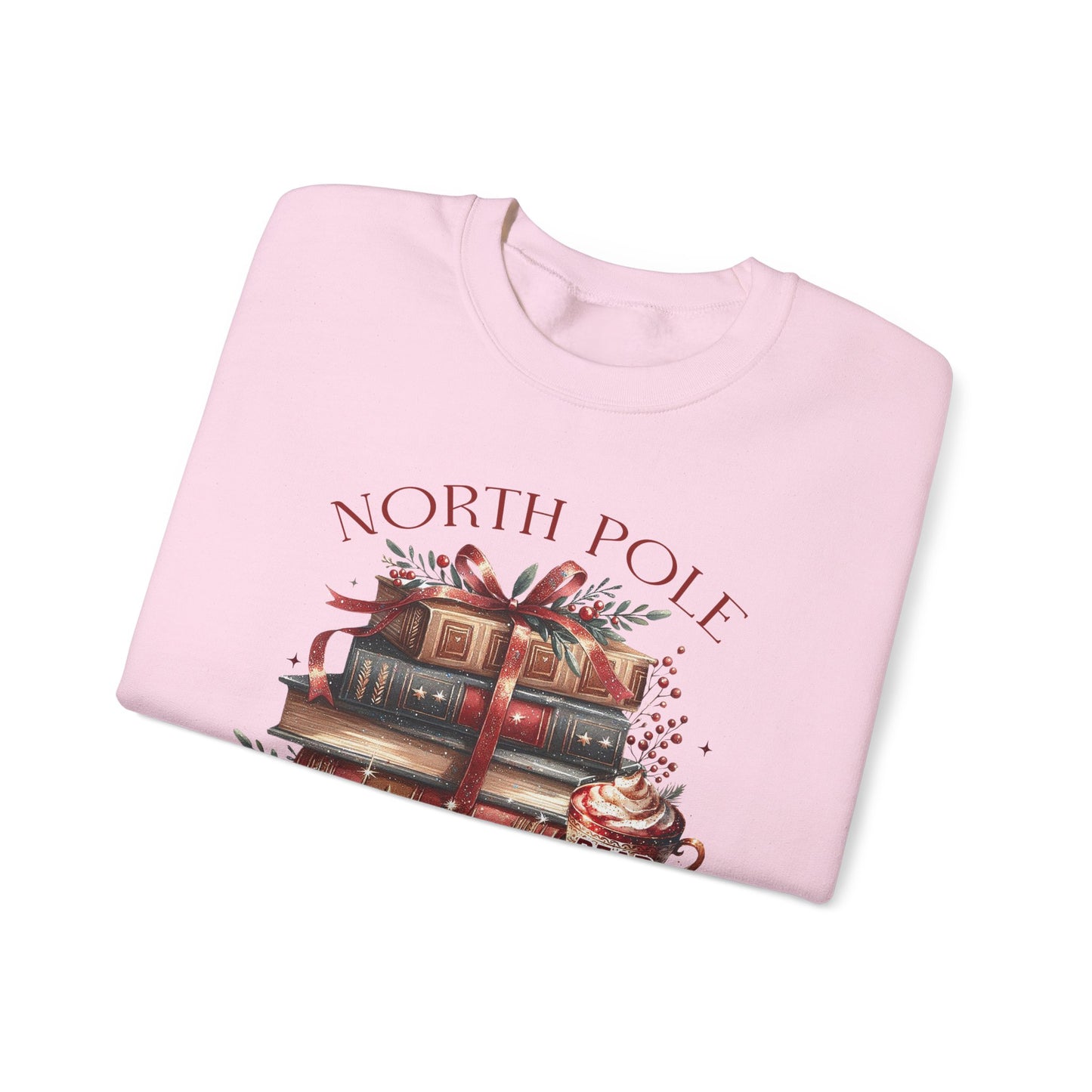 North Pole Book Club Unisex Heavy Blend™ Crewneck Sweatshirt - sizes S - 3X