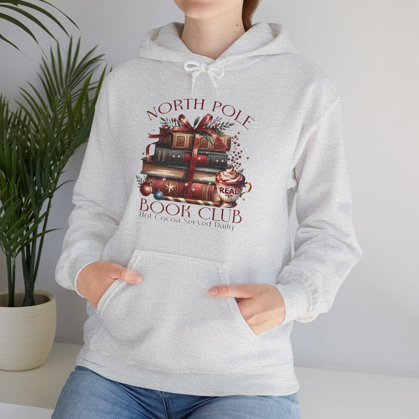 North Pole Book Club Unisex Heavy Blend™ Hooded Sweatshirt - size S - 3X