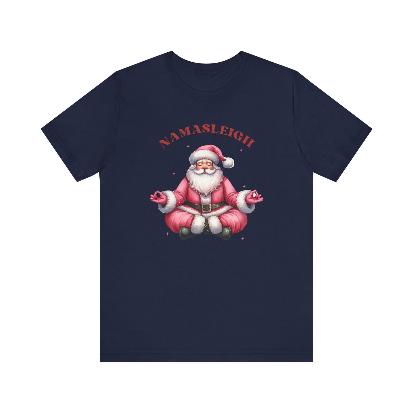 Namasleigh Santa  Unisex Jersey Short Sleeve Tee - size S - 3X