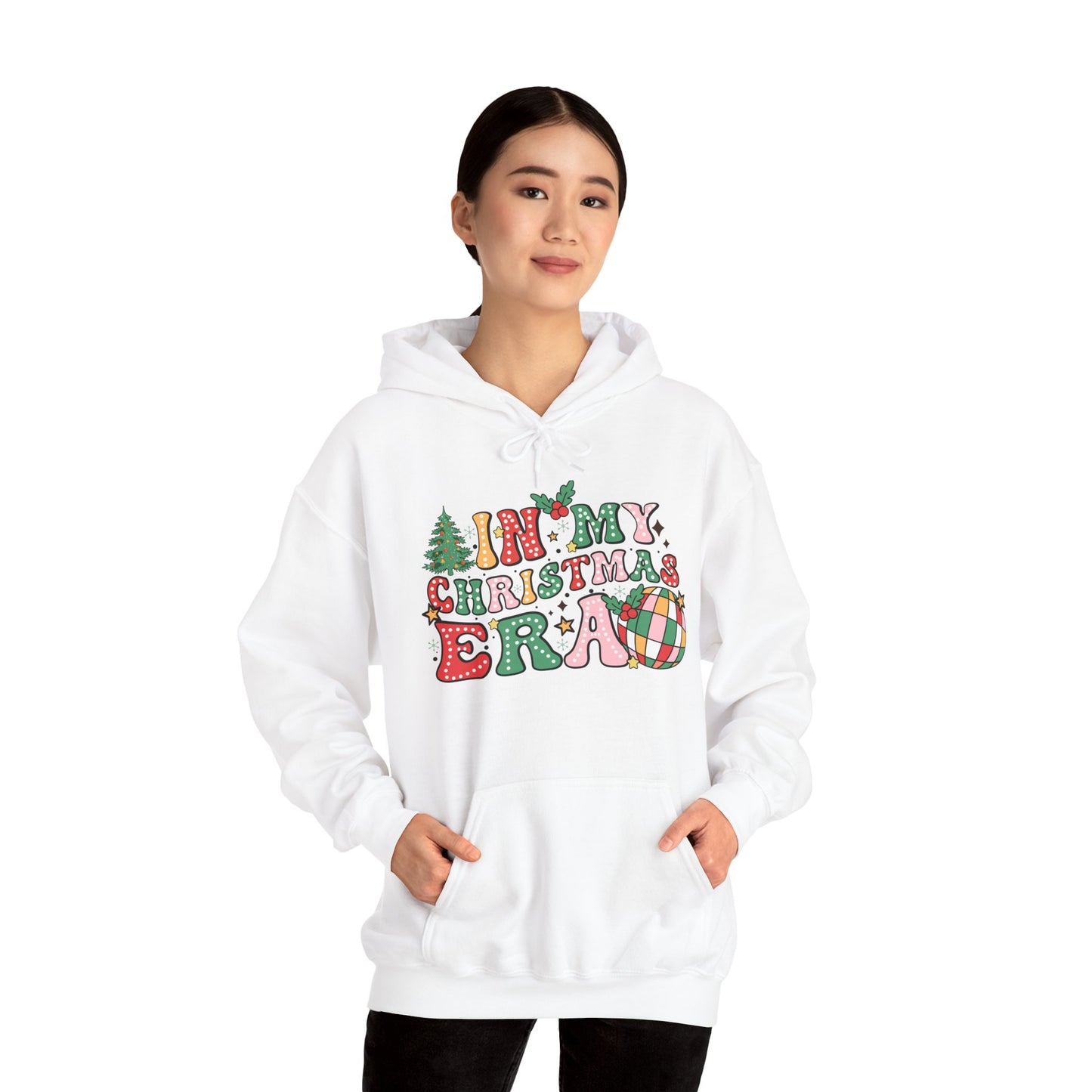 In my Christmas Era Unisex Heavy Blend™ Hooded Sweatshirt - size S - 5X