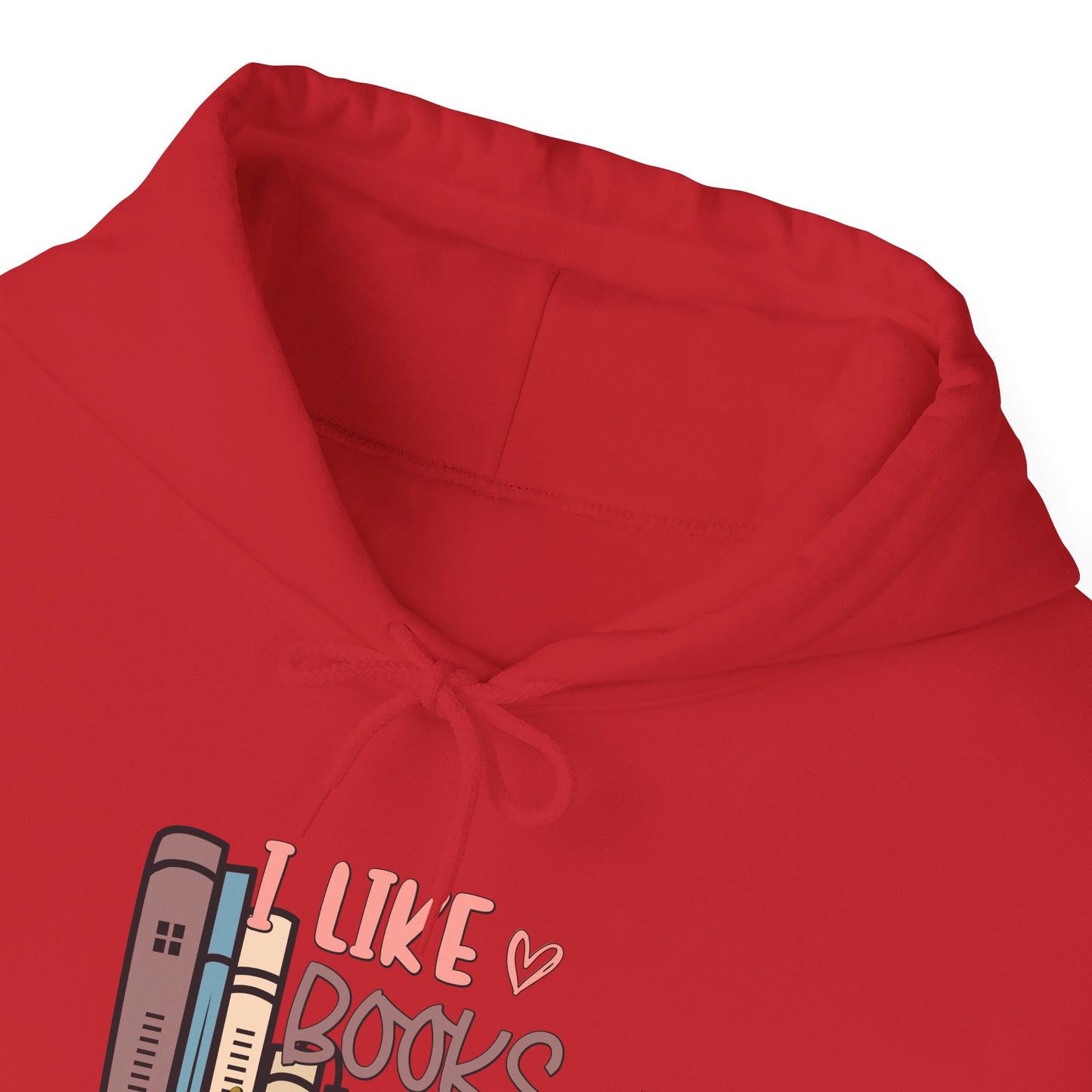 I like books more than people Unisex Heavy Blend™ Hooded Sweatshirt - sizes S - 5X