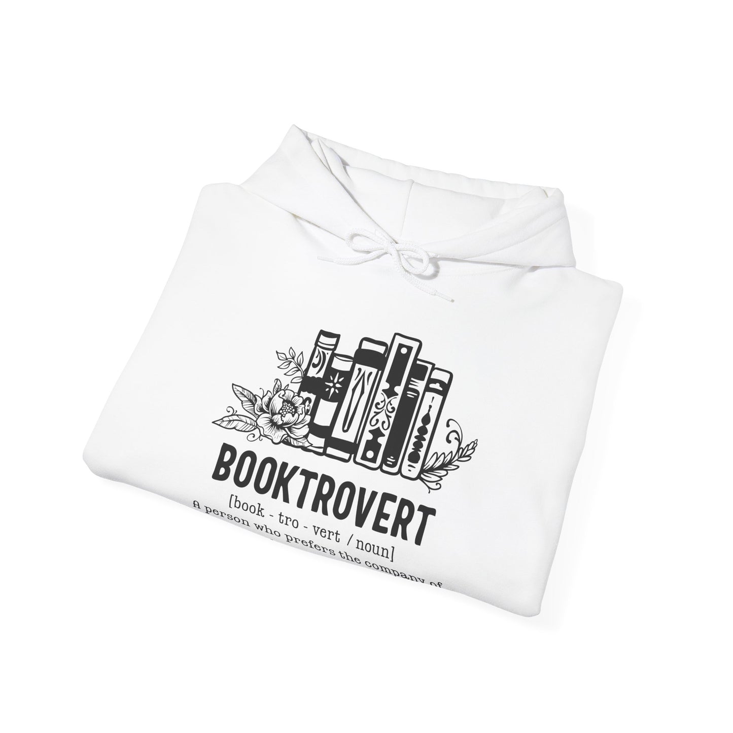 Bookrovert Definition Unisex Heavy Blend Hoodie - Funny Book Lover Gift