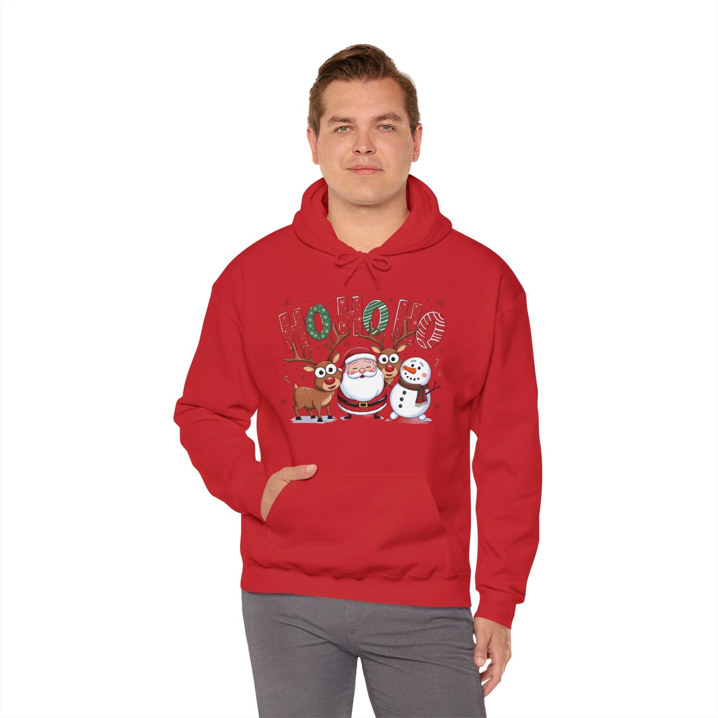 HoHoHo Unisex Heavy Blend™ Hooded Sweatshirt - sizes S - 5X