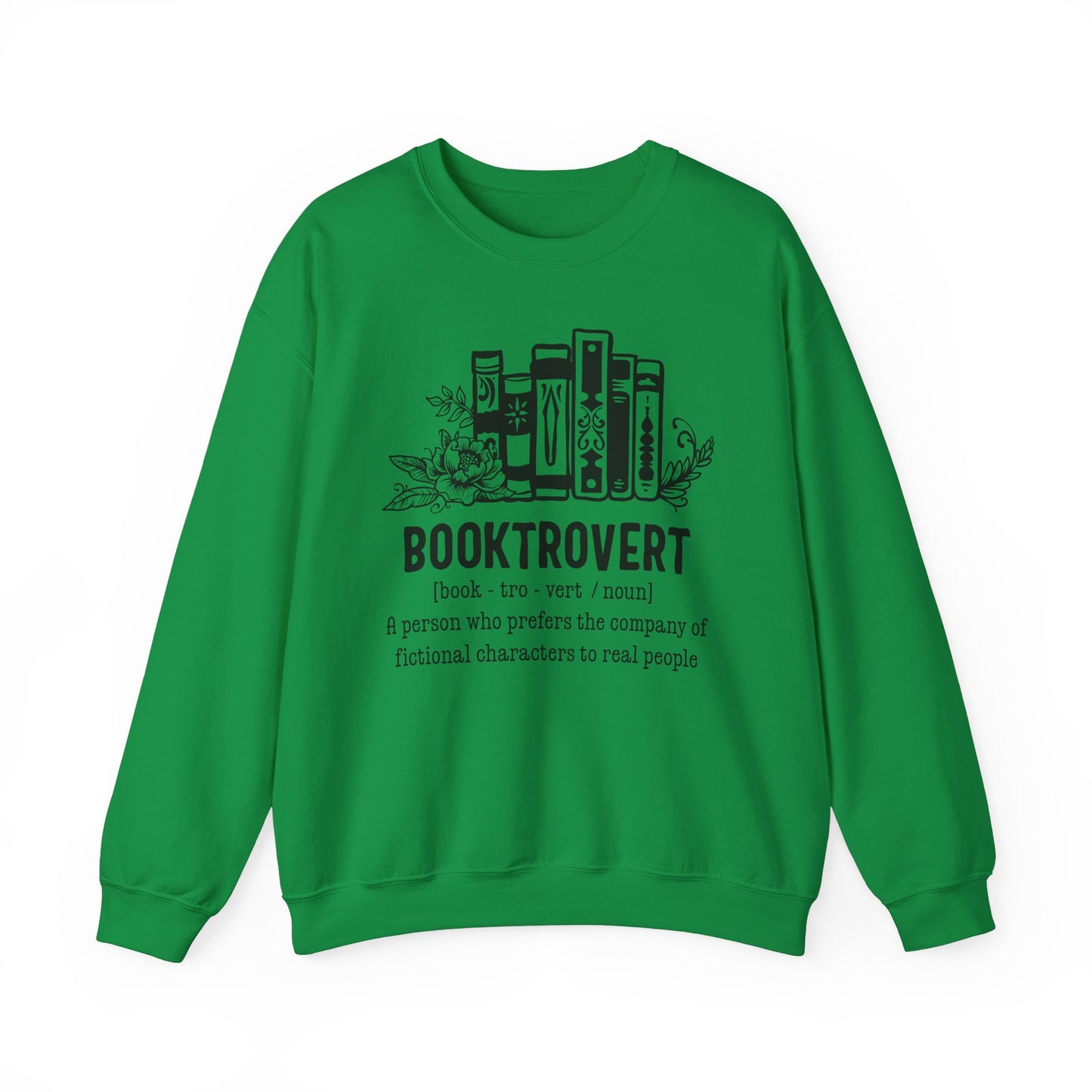 Booktrovert Unisex Heavy Blend Crewneck Sweatshirt