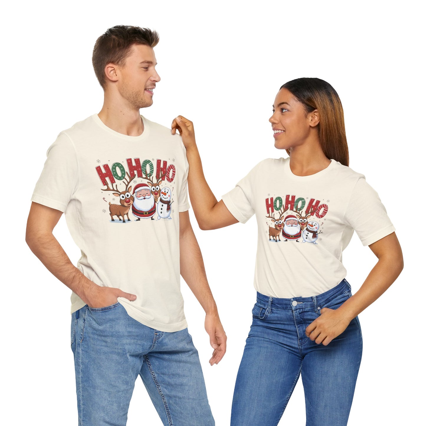 HOHOHO Unisex Jersey Short Sleeve Tee - sizes S - 3X