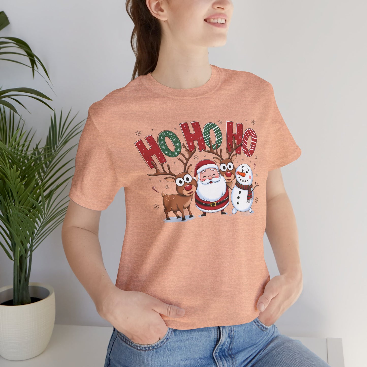 HOHOHO Unisex Jersey Short Sleeve Tee - sizes S - 3X