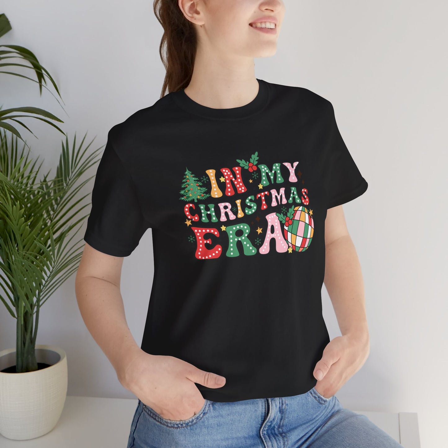 In My Christmas Era Unisex Jersey Short Sleeve Tee - sizes S - 3X