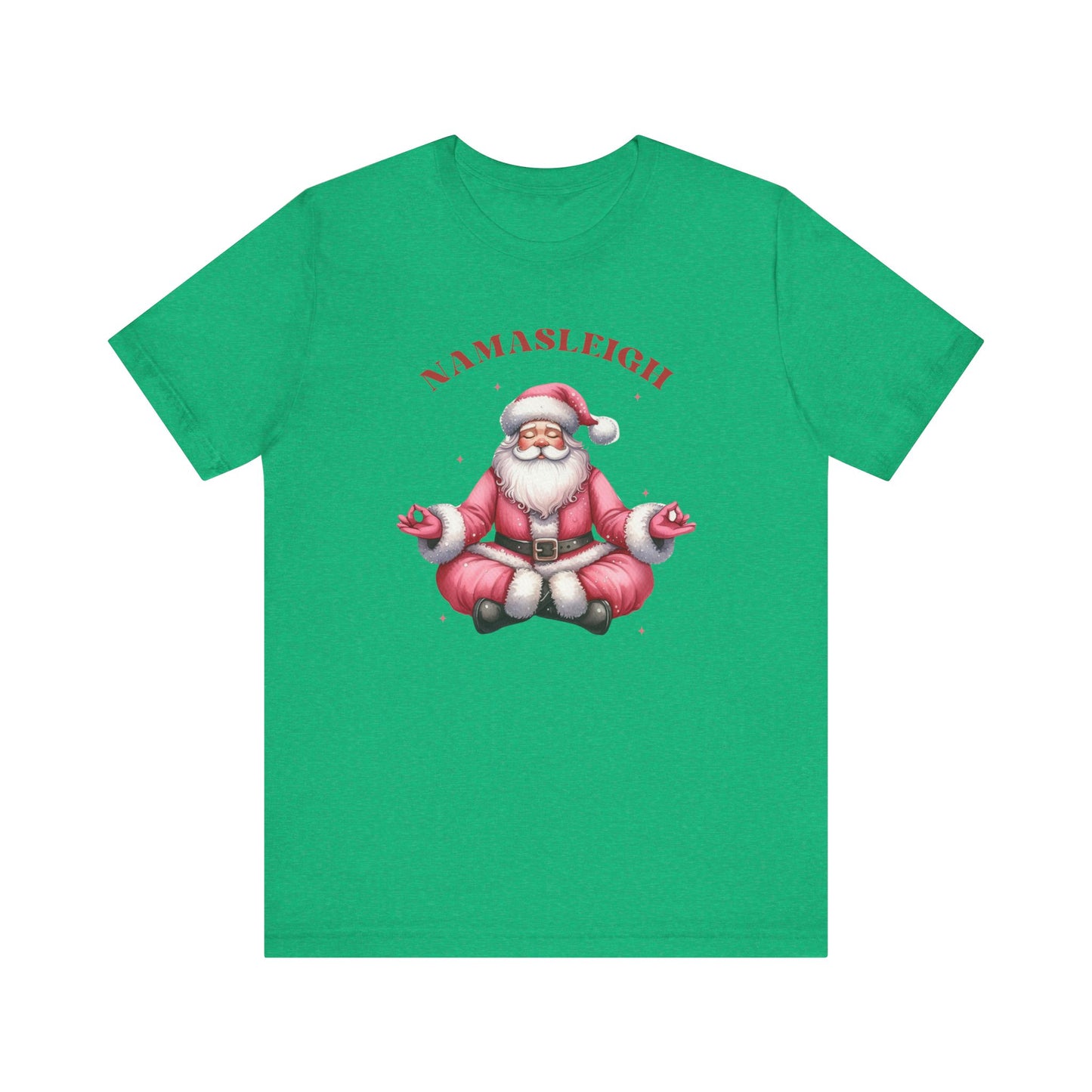 Namasleigh Santa  Unisex Jersey Short Sleeve Tee - size S - 3X