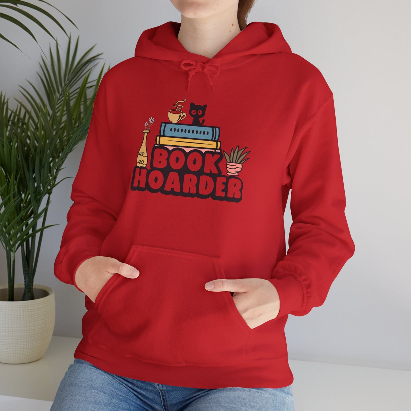 Book Hoarder Unisex Heavy Blend™ Hooded Sweatshirt - sizes S - 3X