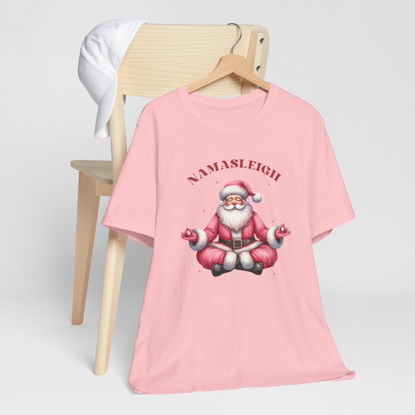 Namasleigh Santa  Unisex Jersey Short Sleeve Tee - size S - 3X