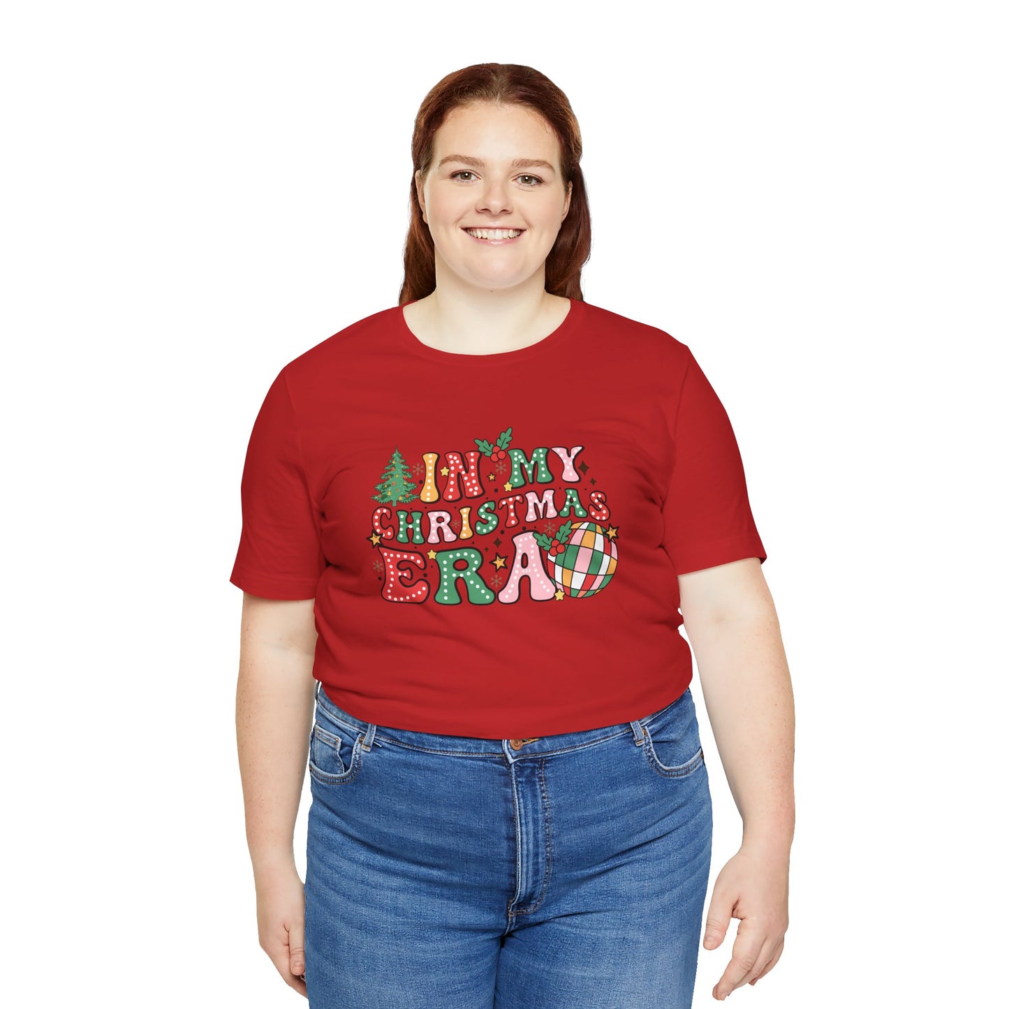 In My Christmas Era Unisex Jersey Short Sleeve Tee - sizes S - 3X