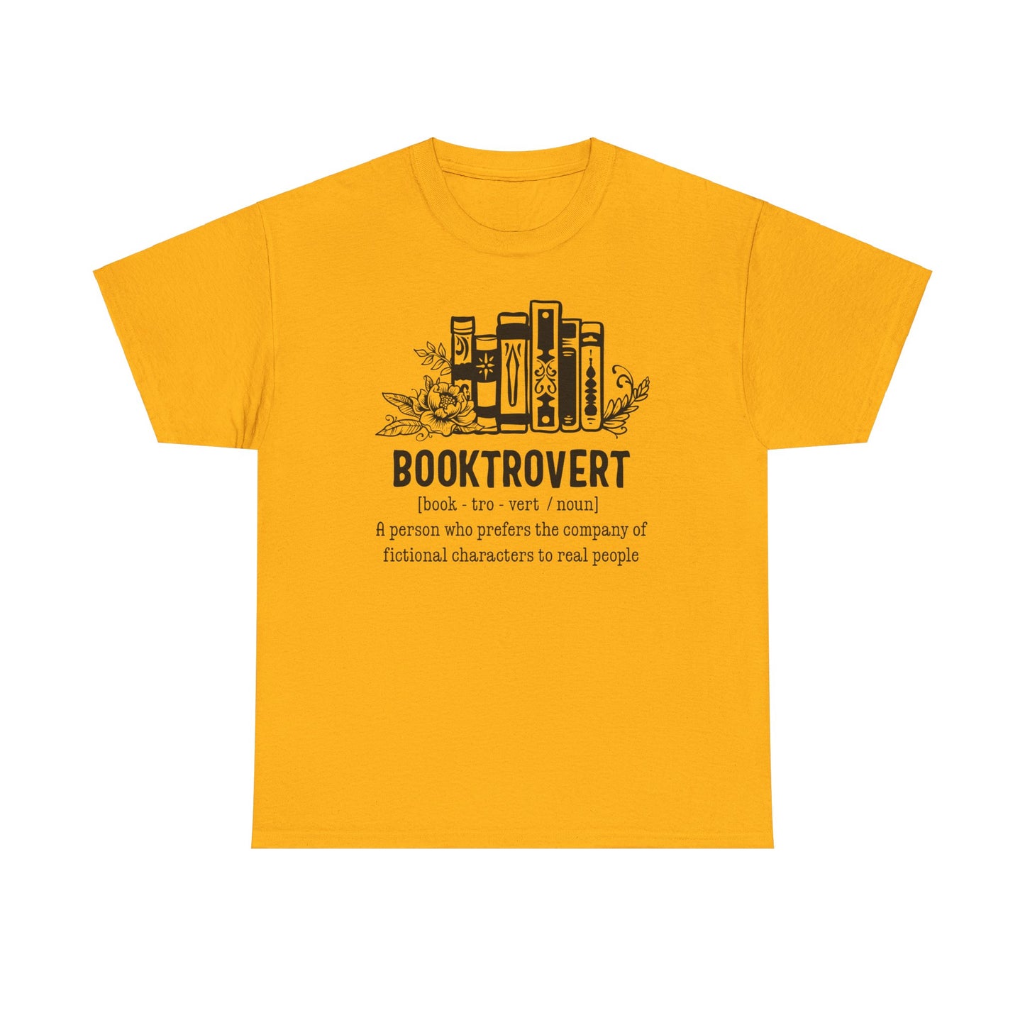 Booktrovert Definition Unisex Heavy Cotton Tee