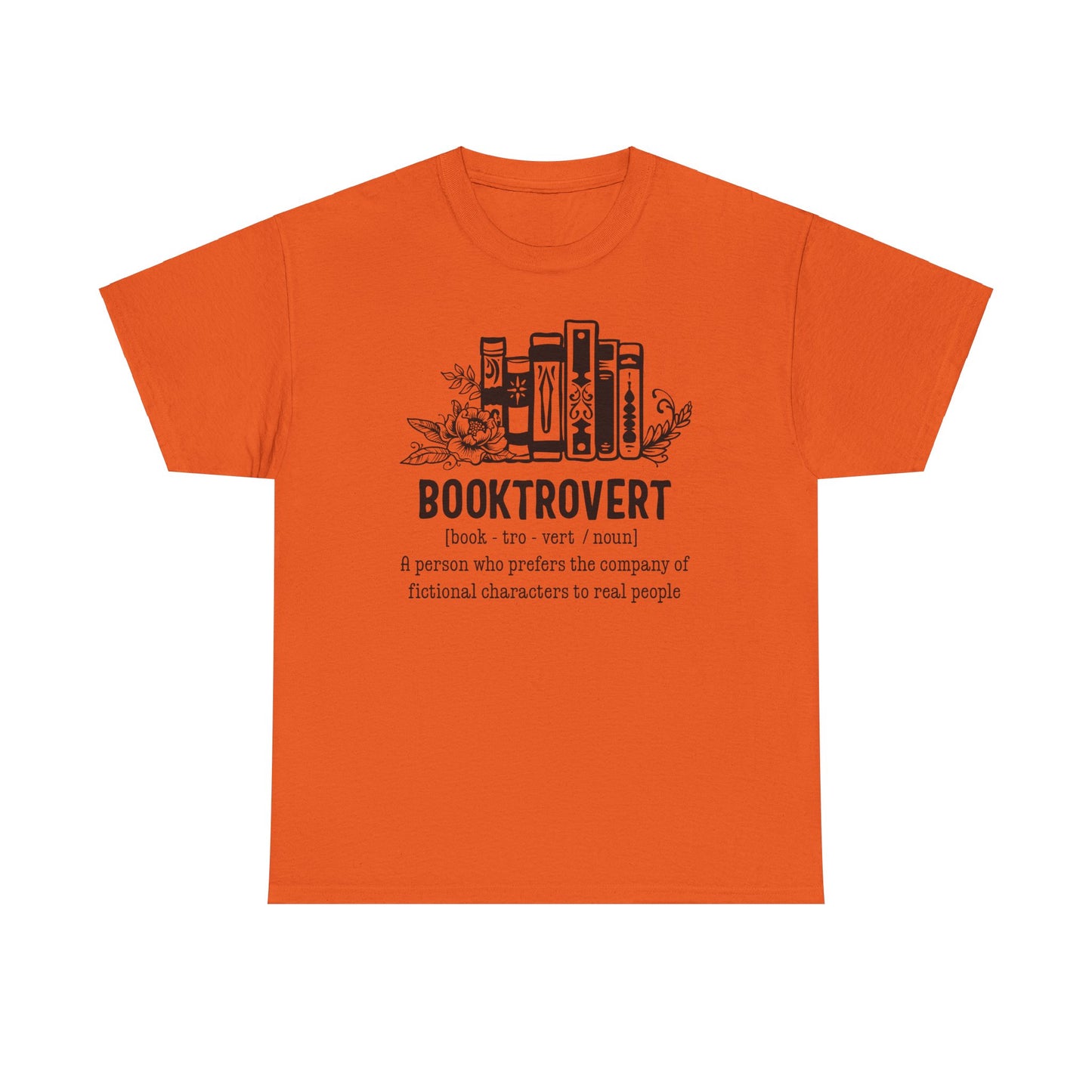 Booktrovert Definition Unisex Heavy Cotton Tee