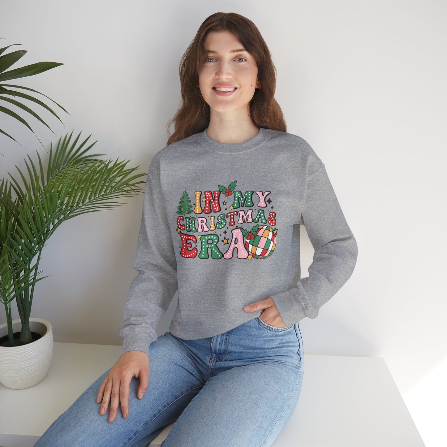 In My Christmas Era Unisex Heavy Blend™ Crewneck Sweatshirt - size S - 5X