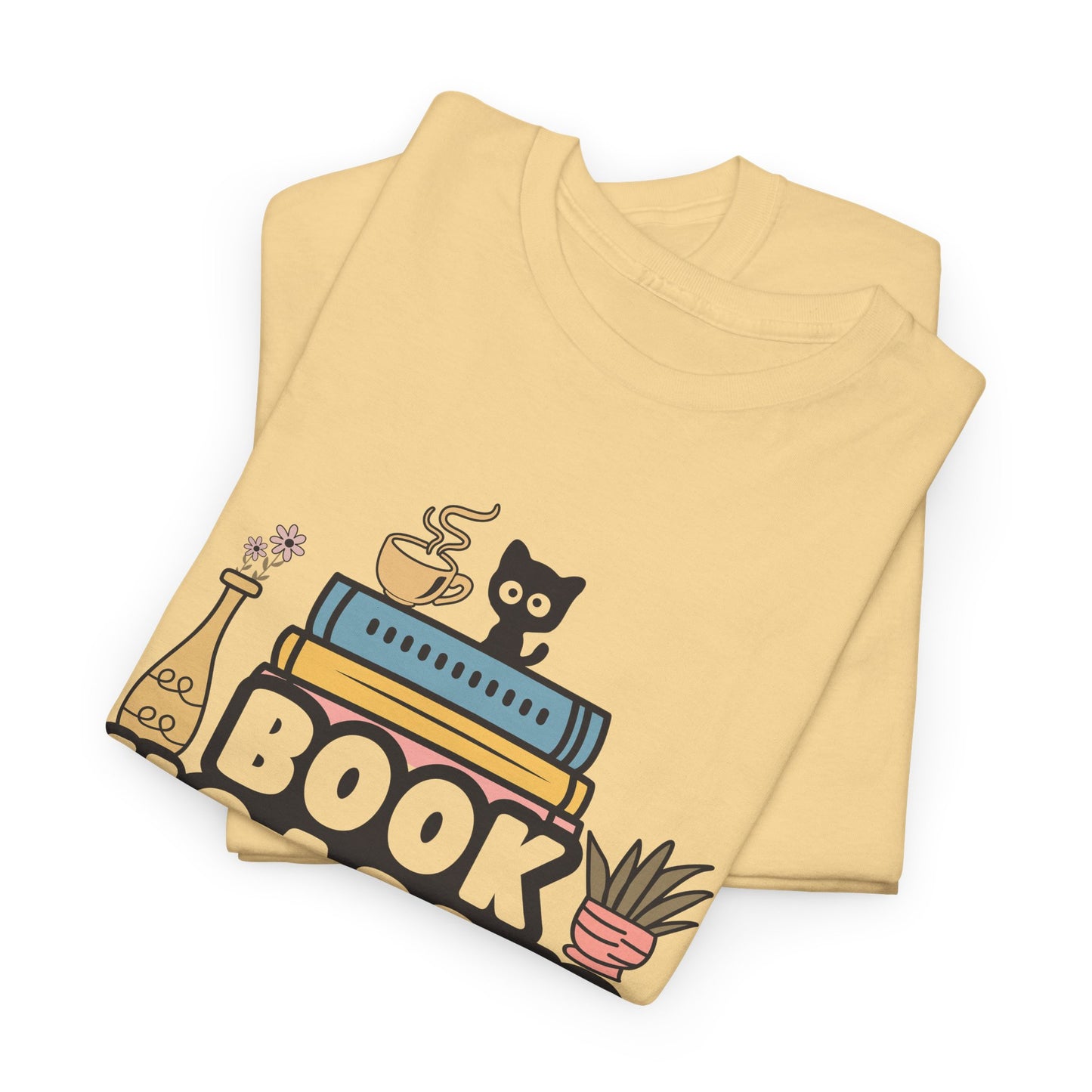 Book Hoarder Unisex Tee - Funny Cat Lover Book Lover Gift - sizes S - 5X