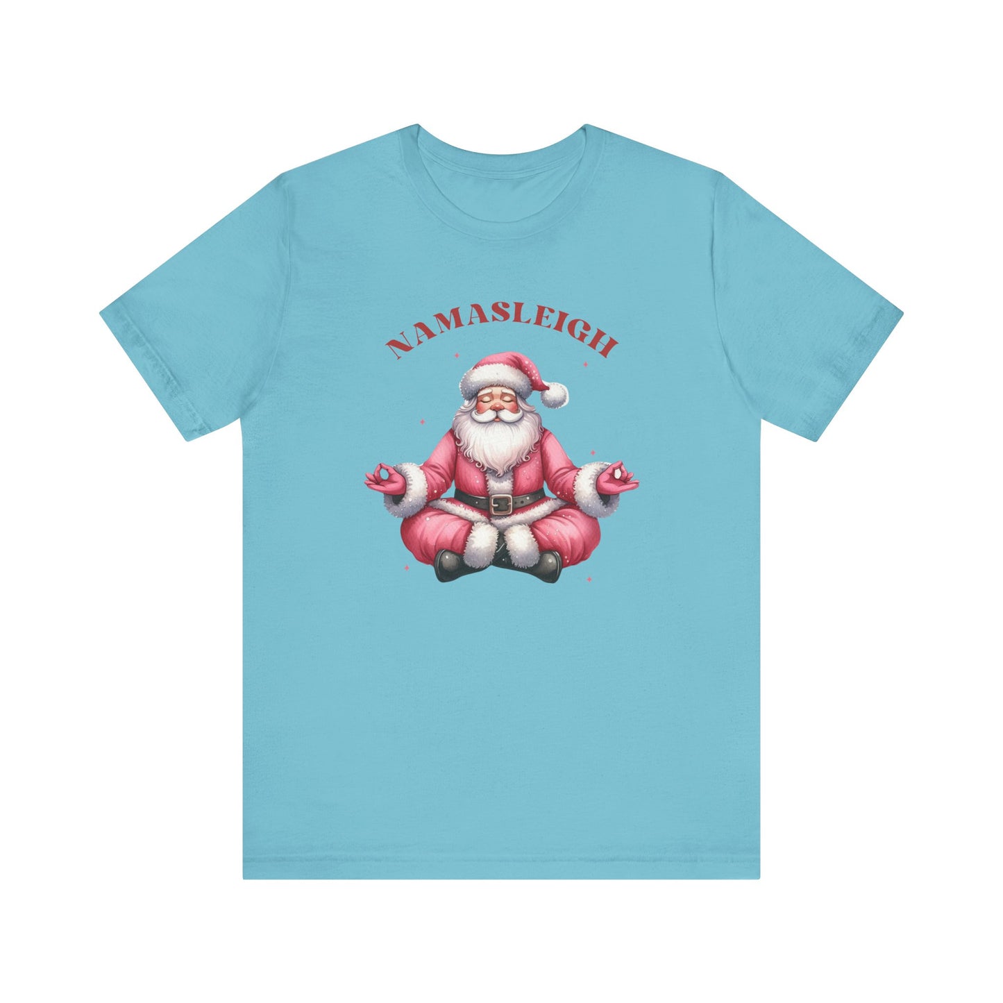 Namasleigh Santa  Unisex Jersey Short Sleeve Tee - size S - 3X