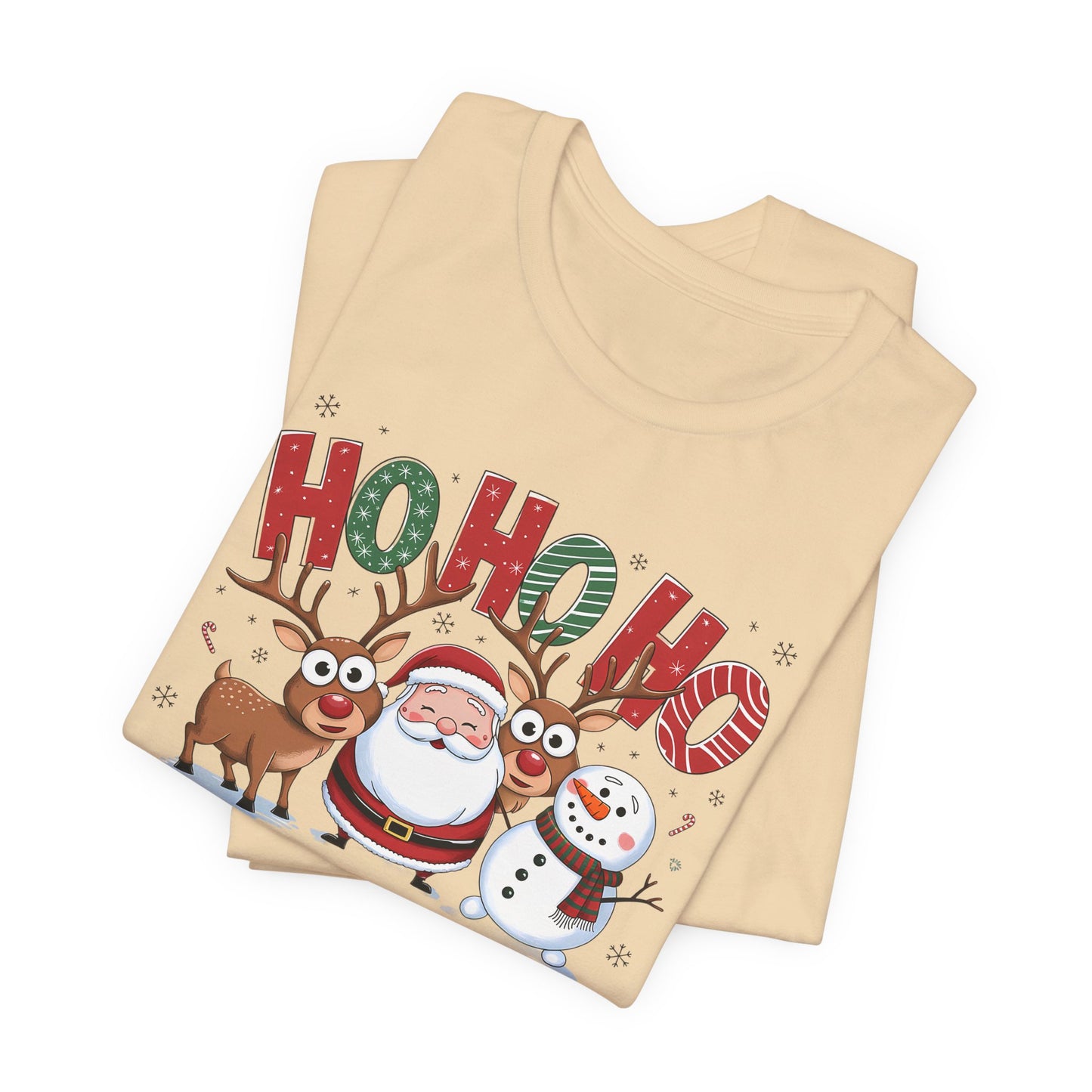 HOHOHO Unisex Jersey Short Sleeve Tee - sizes S - 3X