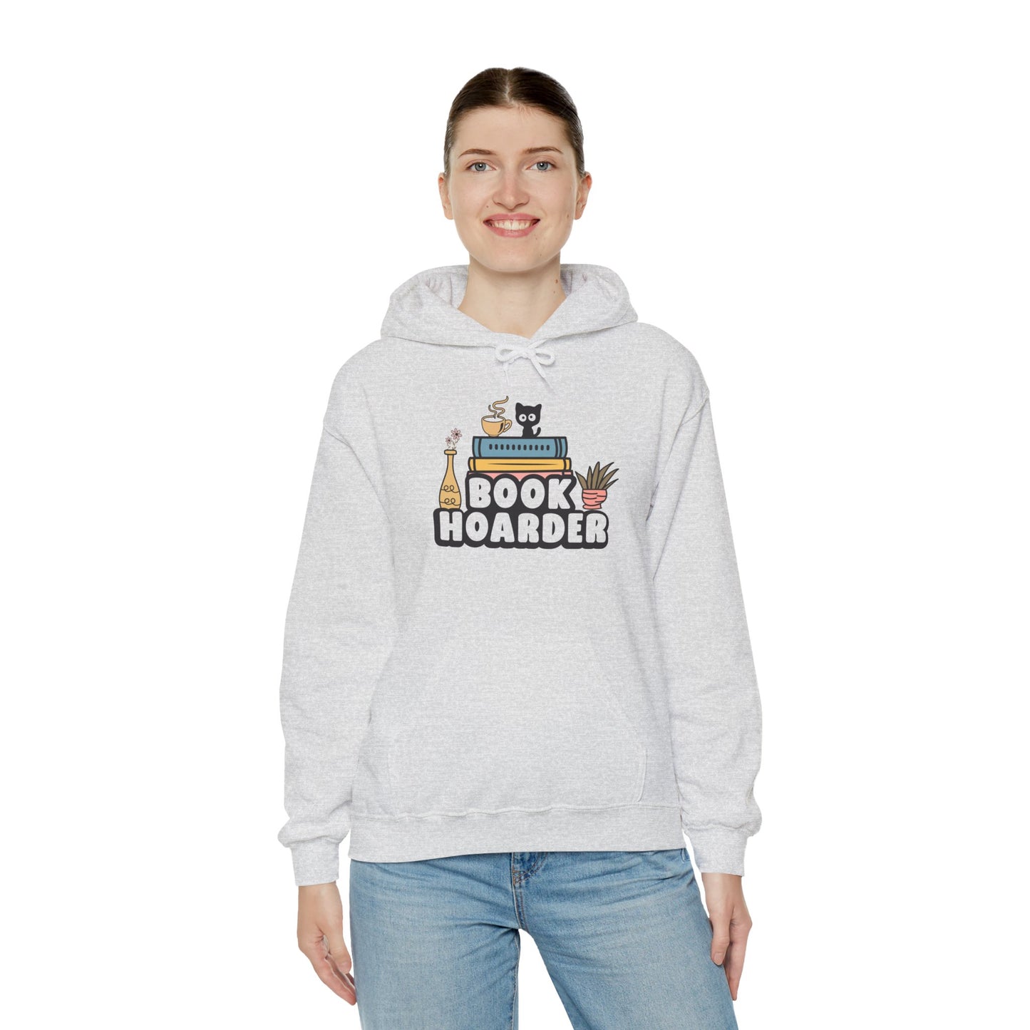 Book Hoarder Unisex Heavy Blend™ Hooded Sweatshirt - sizes S - 3X