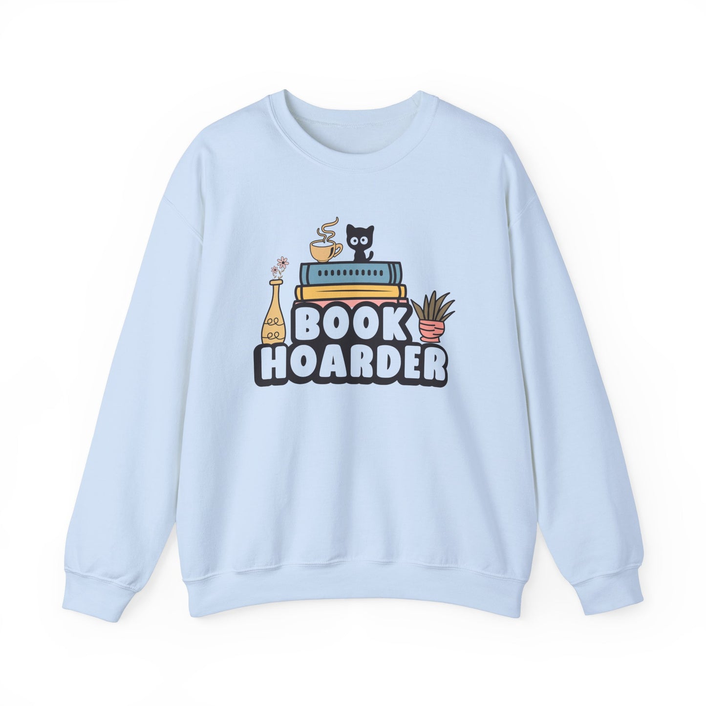 Book Hoarder Unisex Heavy Blend Sweatshirt - size S - 3X