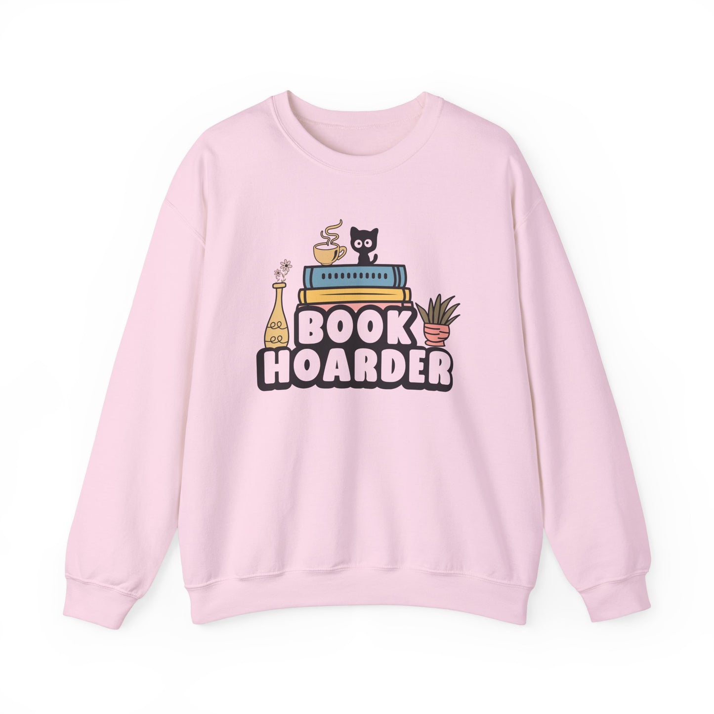 Book Hoarder Unisex Heavy Blend Sweatshirt - size S - 3X