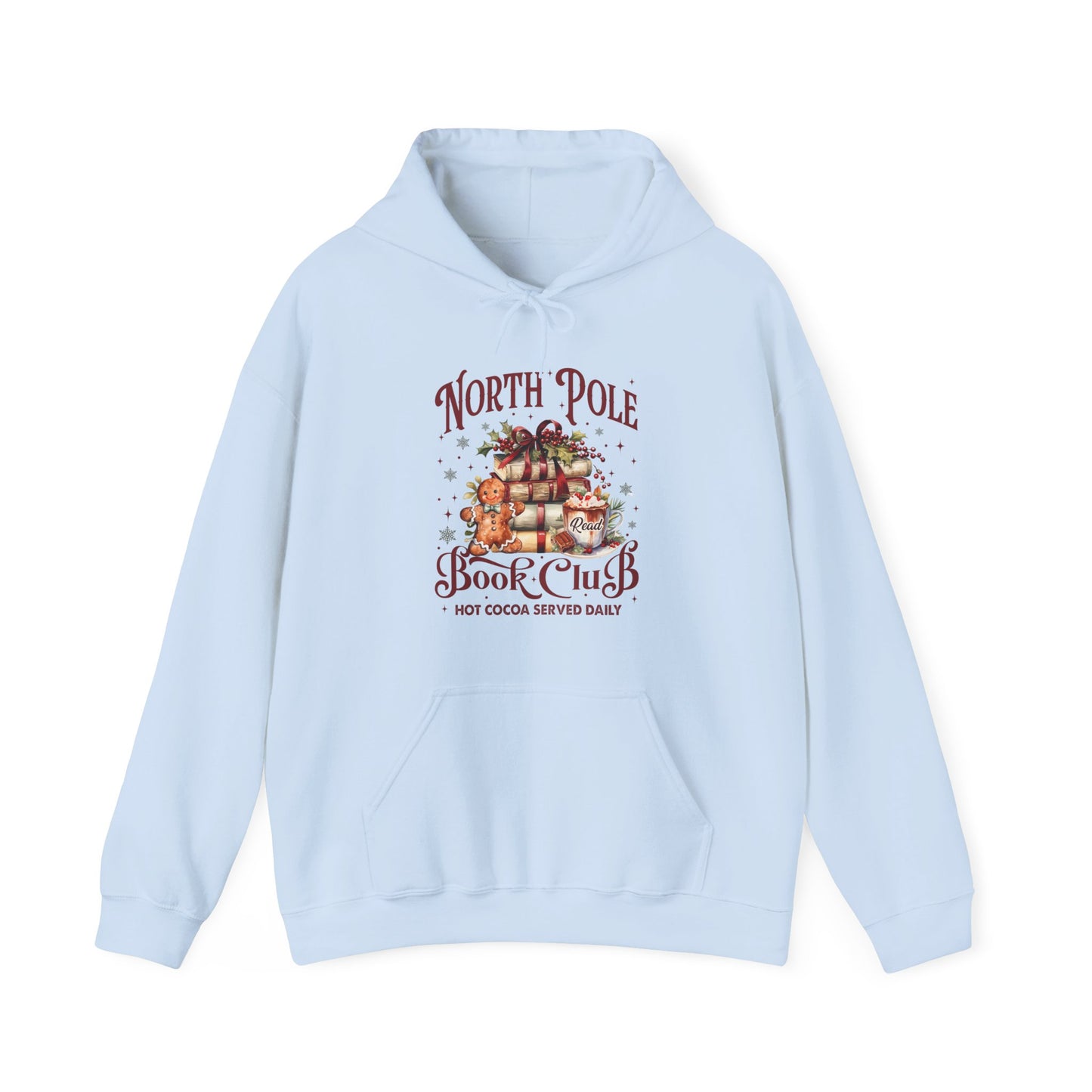 North Pole Book Club Unisex Heavy Blend™ Hooded Sweatshirt -sizes S - 3X