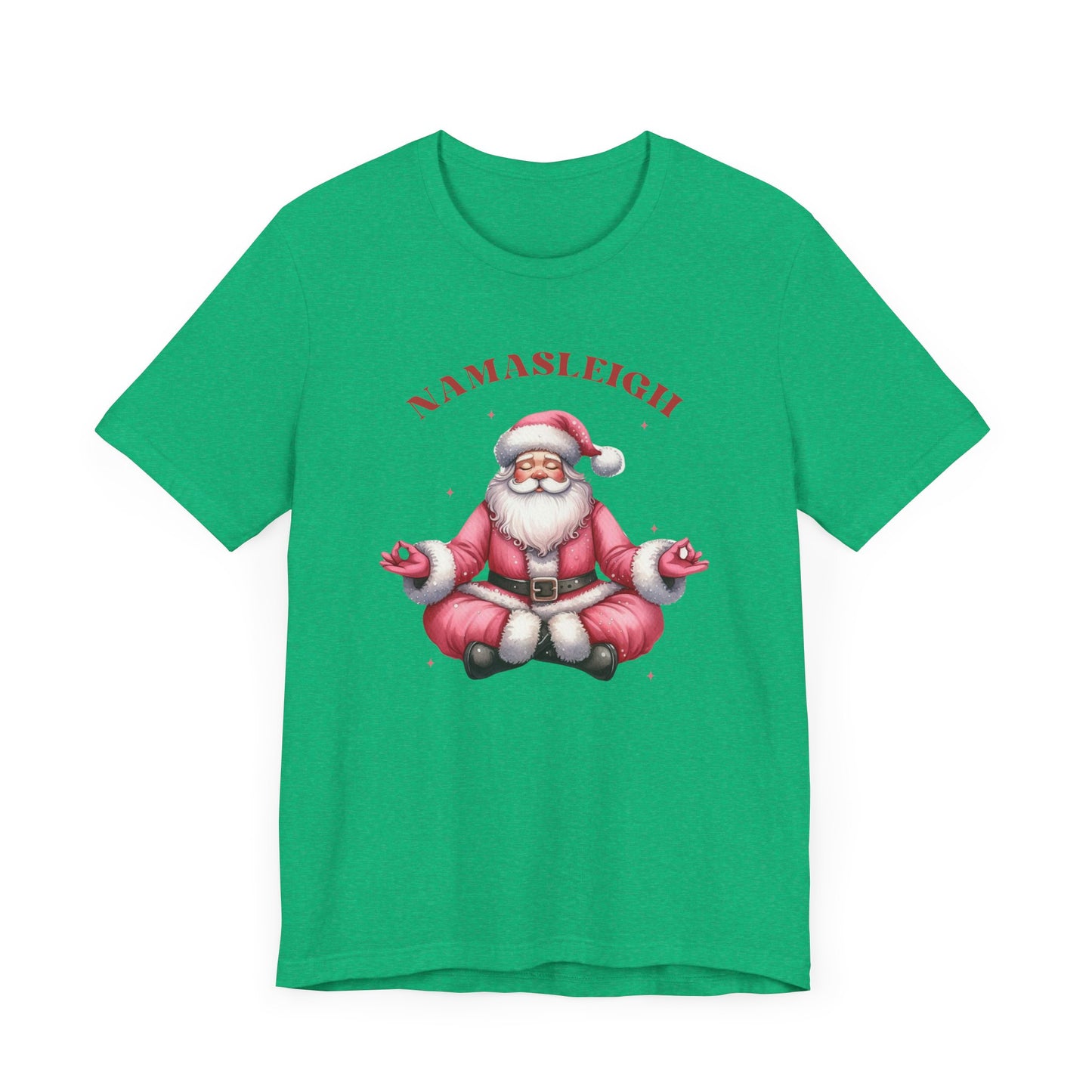 Namasleigh Santa  Unisex Jersey Short Sleeve Tee - size S - 3X