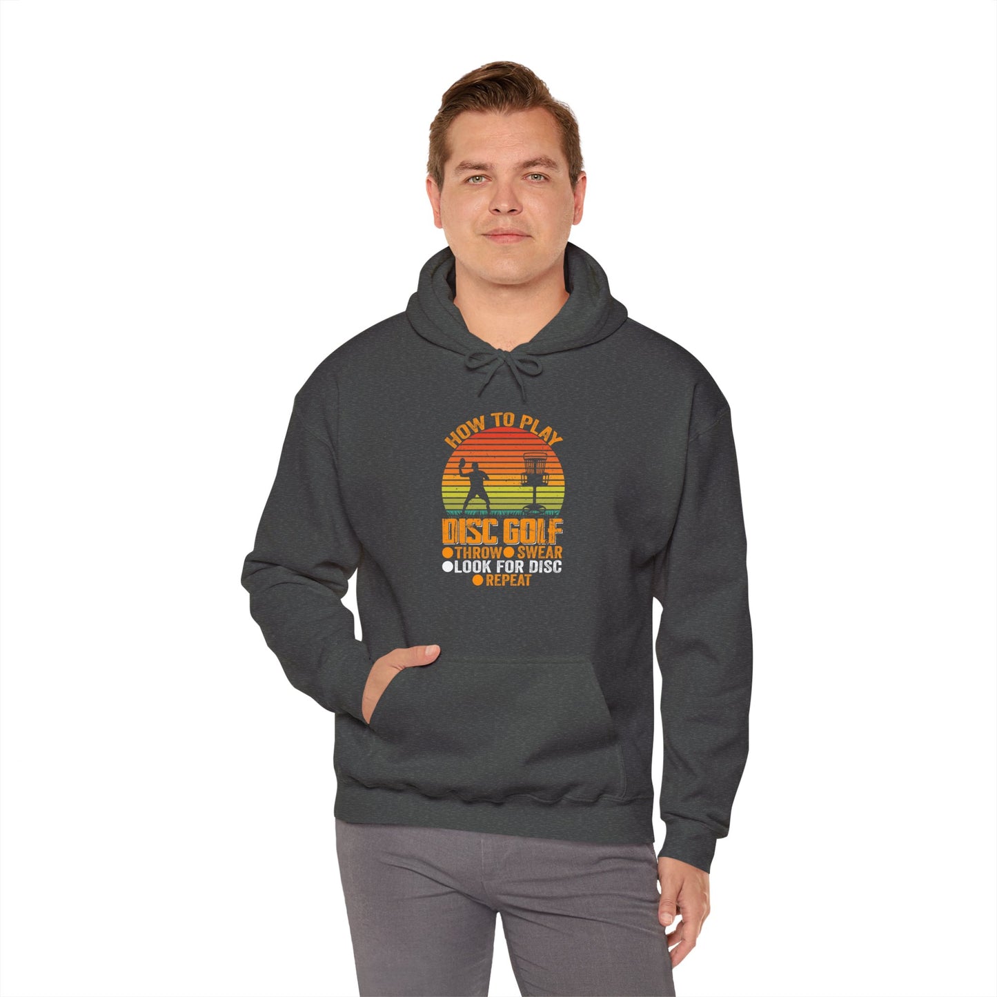 Disc Golfer Unisex Heavy Blend Hoodie - Size S - 5X