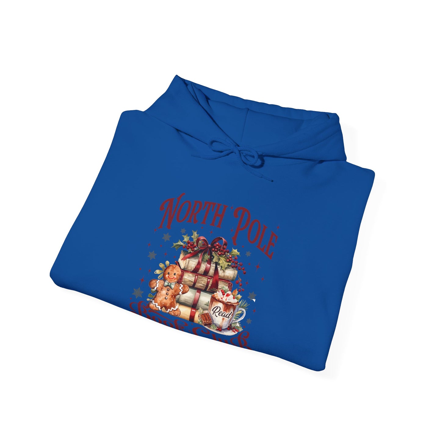 North Pole Book Club Unisex Heavy Blend™ Hooded Sweatshirt -sizes S - 3X