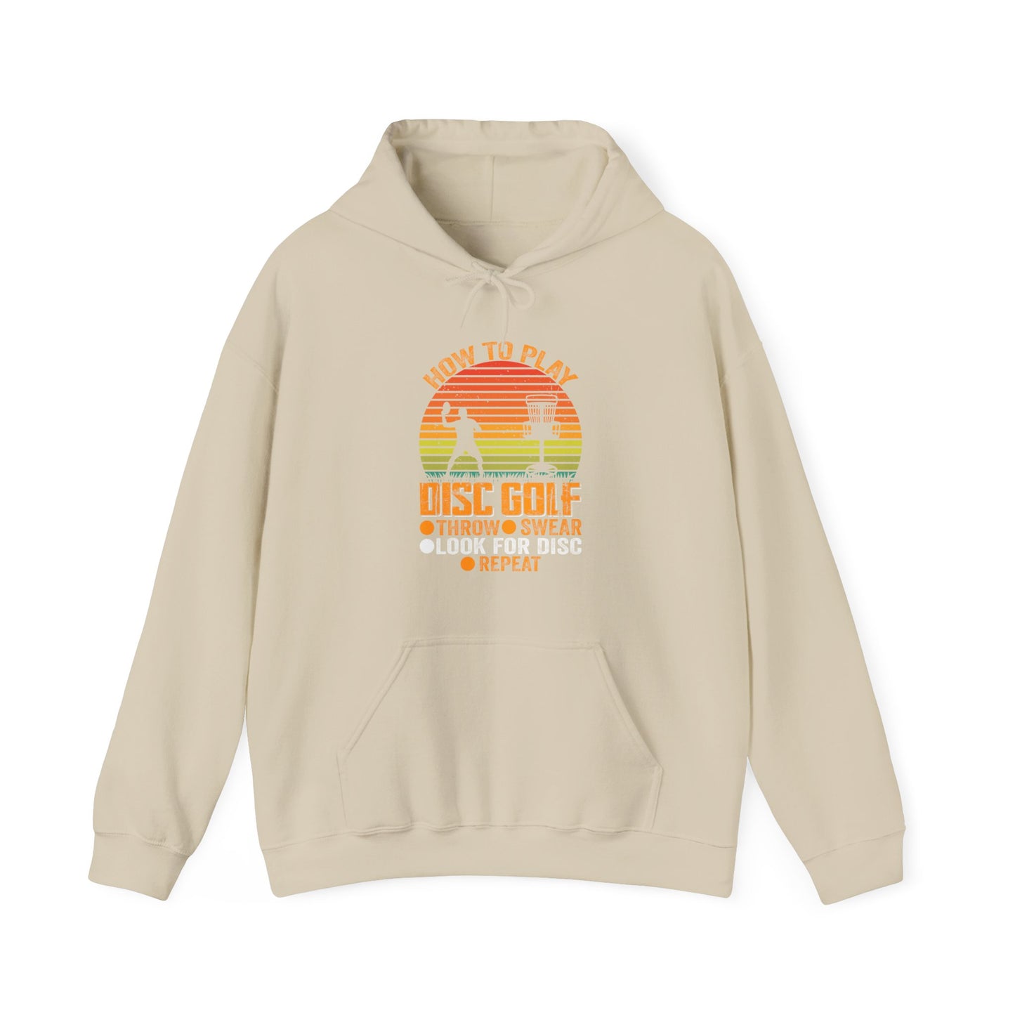 How to Disc Golf Unisex Heavy Blend™ Hooded Sweatshirt - S - 3X