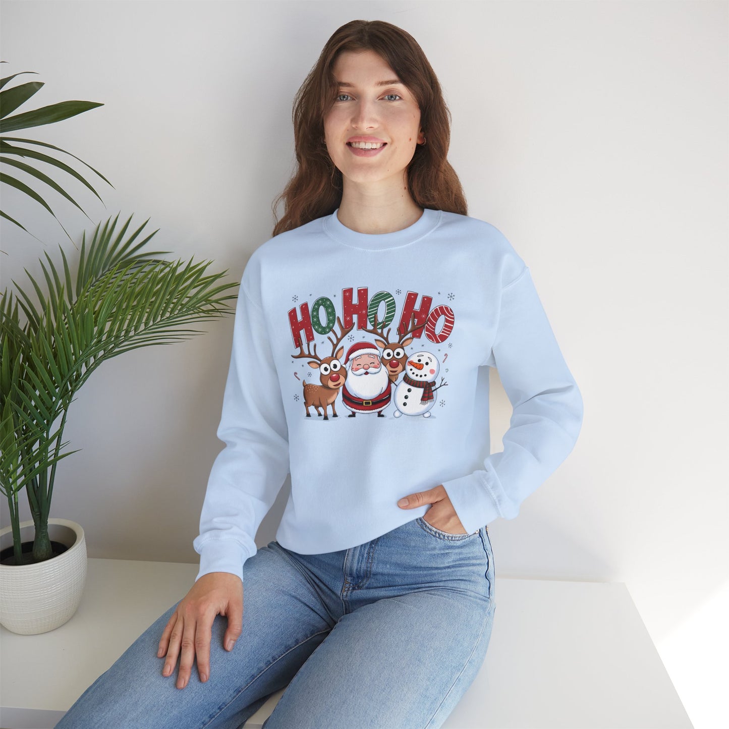 HOHOHO Unisex Heavy Blend™ Crewneck Sweatshirt - sizes S - 3X