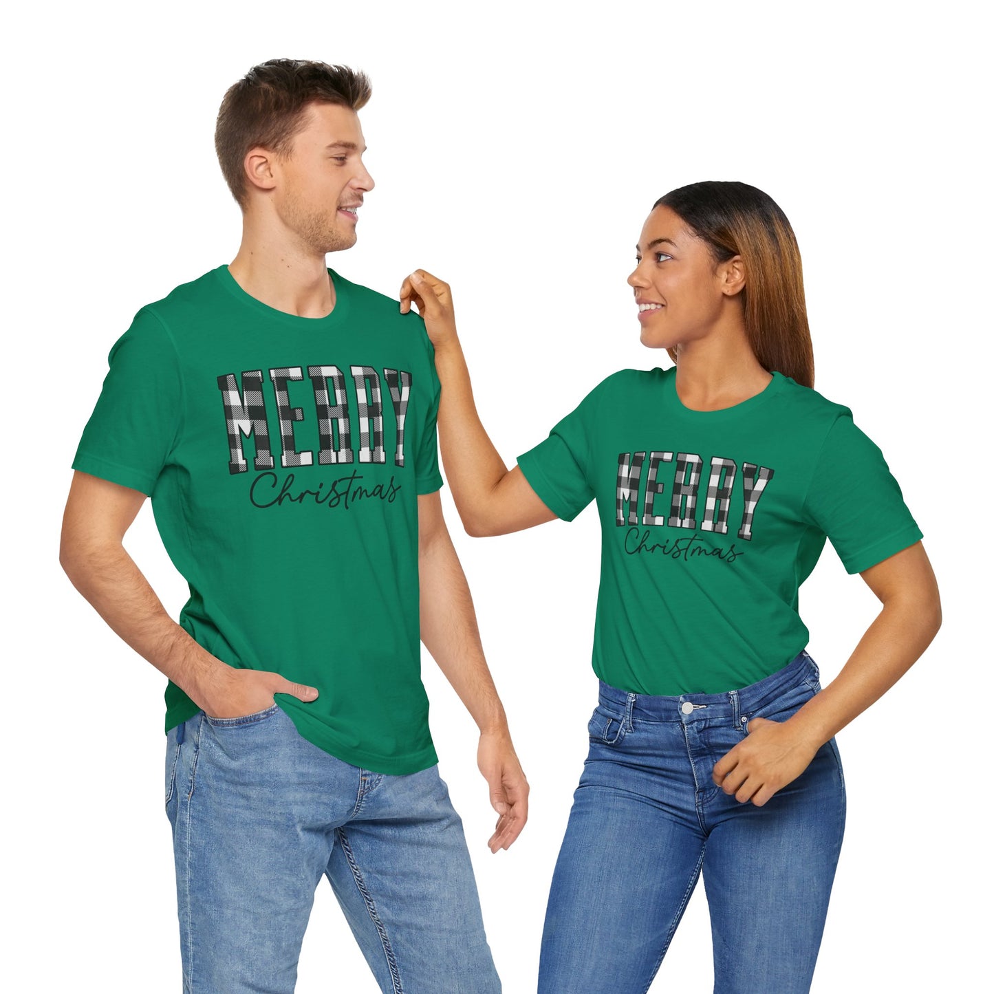 Merry Christmas Unisex Jersey Short Sleeve Tee - sizes S - 3X