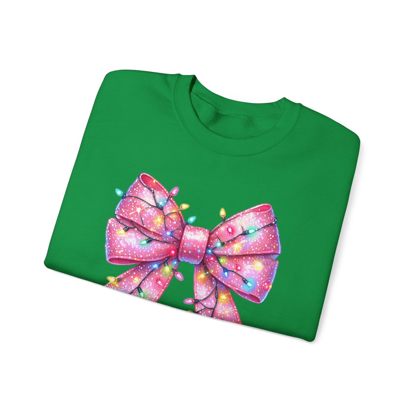 Big Pink Bow Unisex Heavy Blend™ Crewneck Sweatshirt - sizes S - 3X