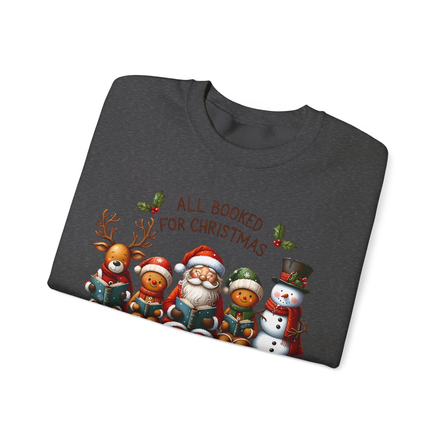 Christmas Characters Unisex Heavy Blend Crewneck Sweatshirt