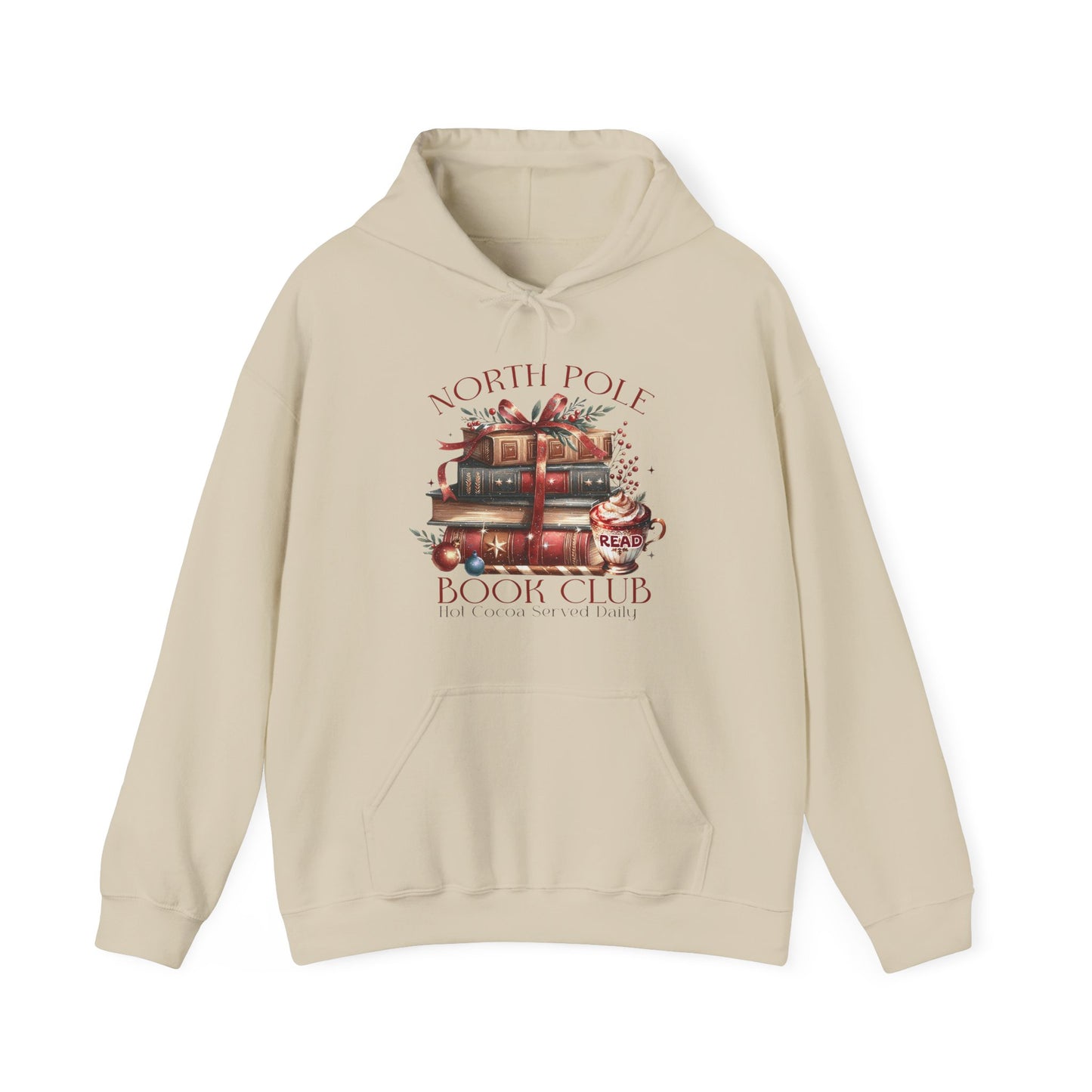 North Pole Book Club Unisex Heavy Blend™ Hooded Sweatshirt - size S - 3X