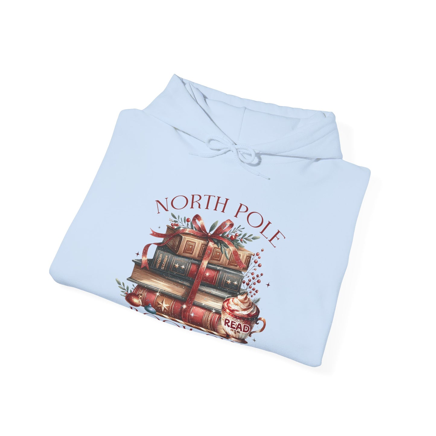 North Pole Book Club Unisex Heavy Blend™ Hooded Sweatshirt - size S - 3X