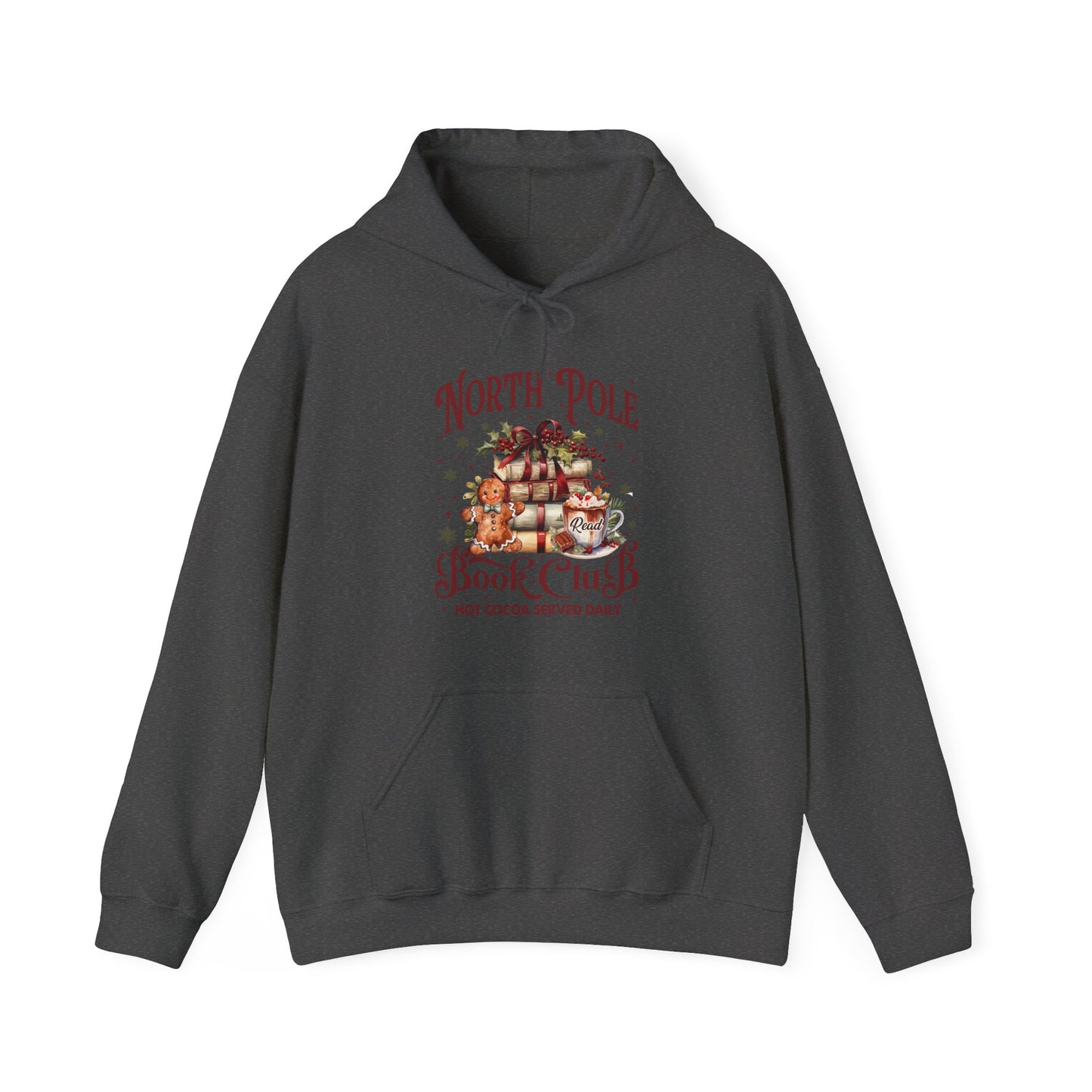 North Pole Book Club Unisex Heavy Blend™ Hooded Sweatshirt -sizes S - 3X