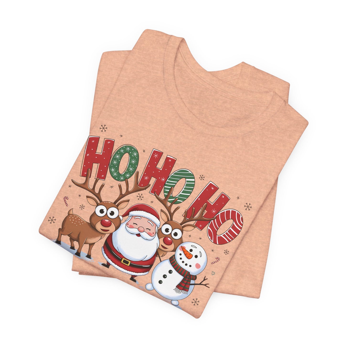 HOHOHO Unisex Jersey Short Sleeve Tee - sizes S - 3X