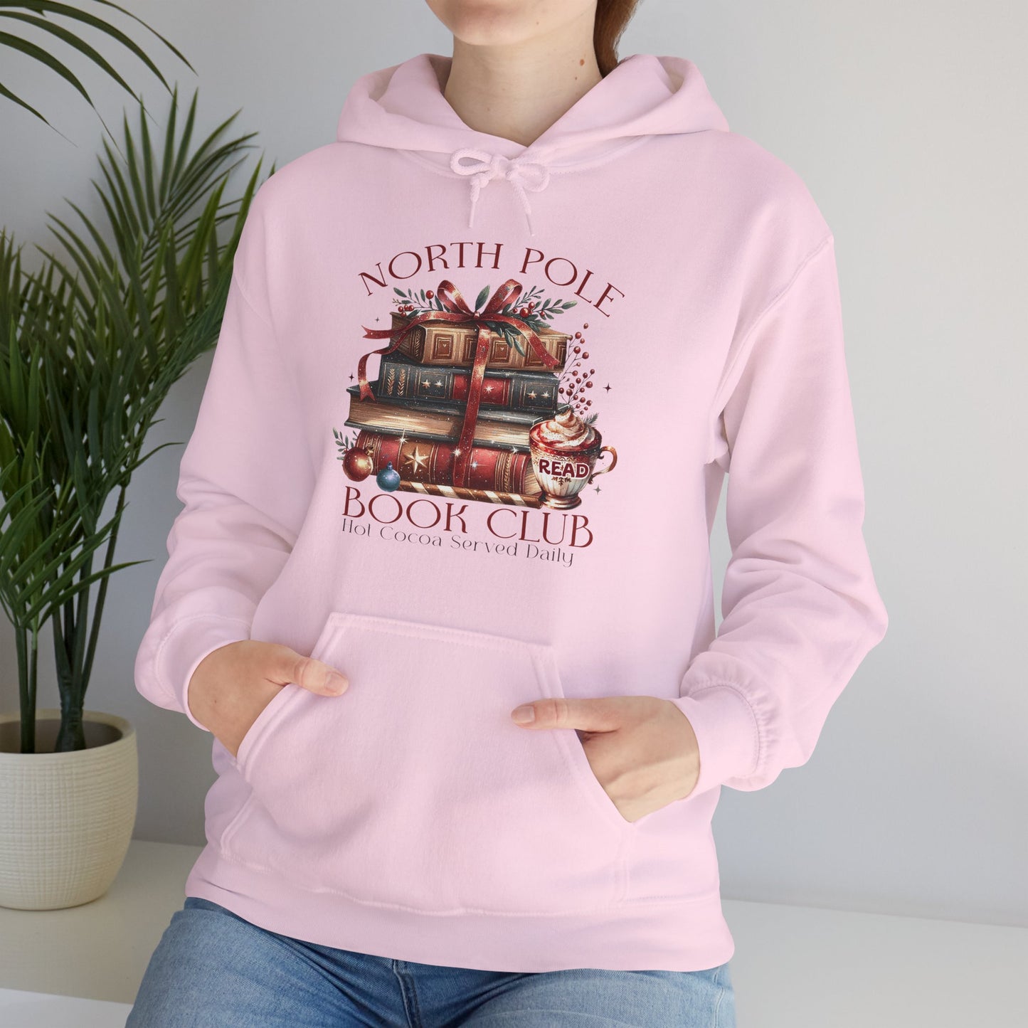 North Pole Book Club Unisex Heavy Blend™ Hooded Sweatshirt - size S - 3X