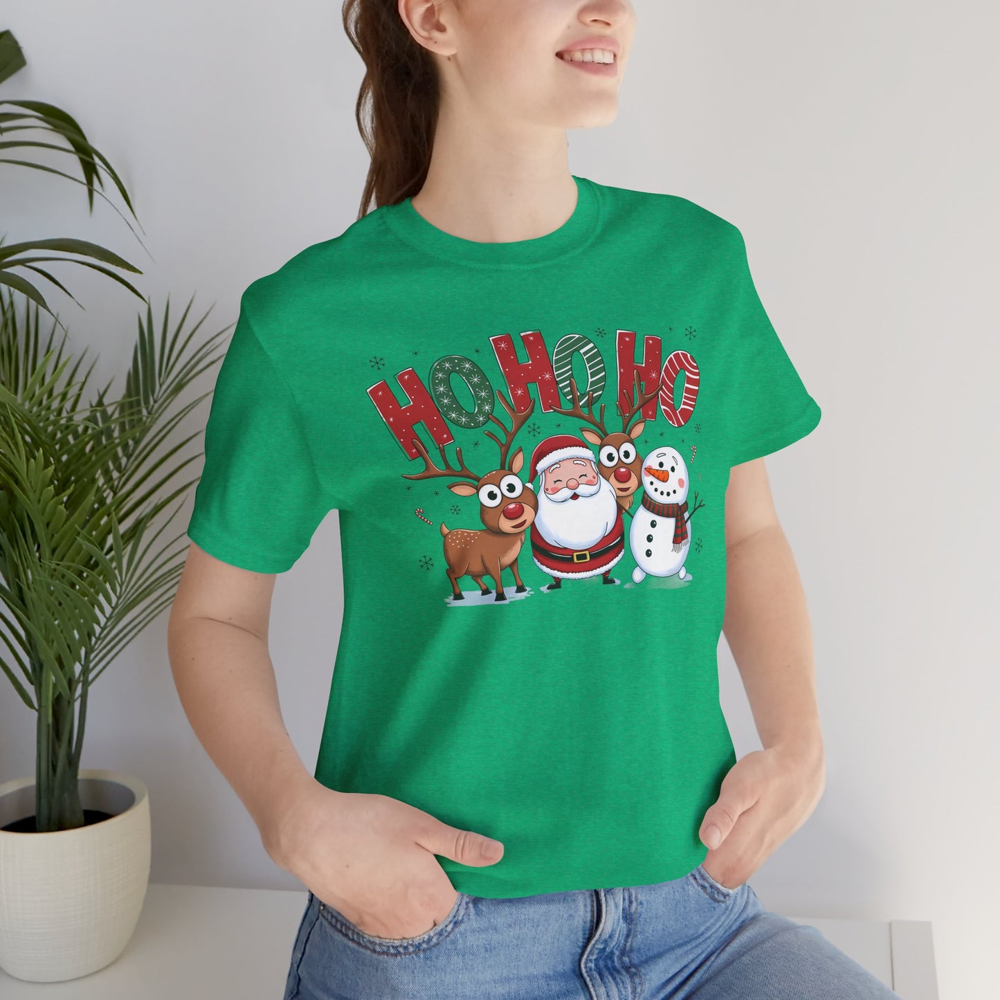 HOHOHO Unisex Jersey Short Sleeve Tee - sizes S - 3X