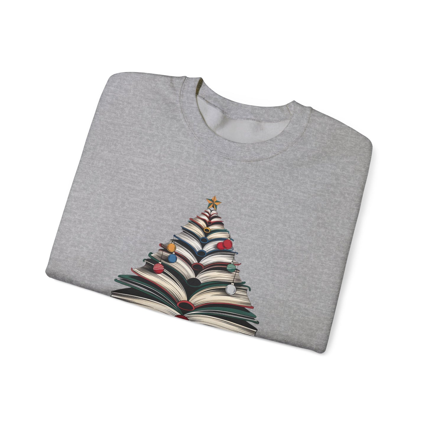 All Booked for Christmas Unisex Heavy Blend™ Crewneck Sweatshirt - sizes S - 3X