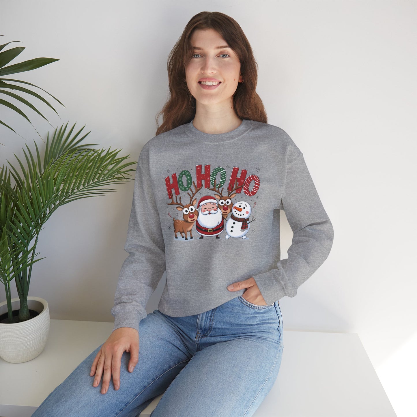 HOHOHO Unisex Heavy Blend™ Crewneck Sweatshirt - sizes S - 3X