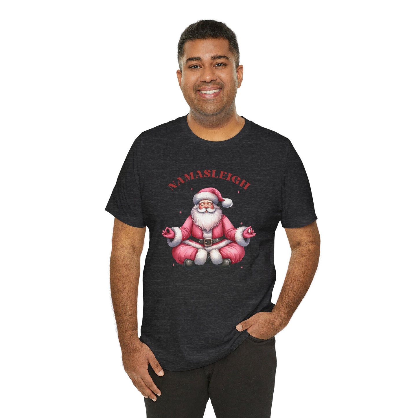 Namasleigh Santa Unisex Jersey Short Sleeve Tee - sizes S - 3X